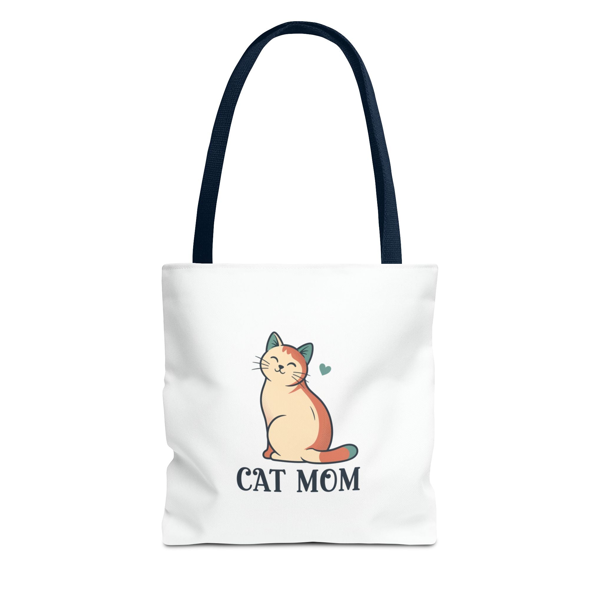 Cat Mom Tote Bag — Cute Cat Mom Canvas Tote for Shopping & Gifts