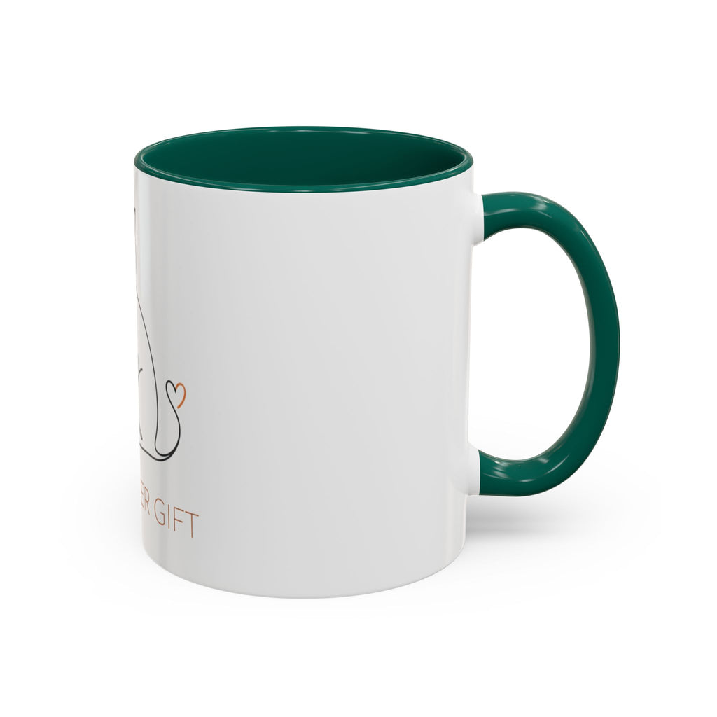 Cat Lover Mug — Minimal Line Art Coffee Cup (11oz & 15oz)