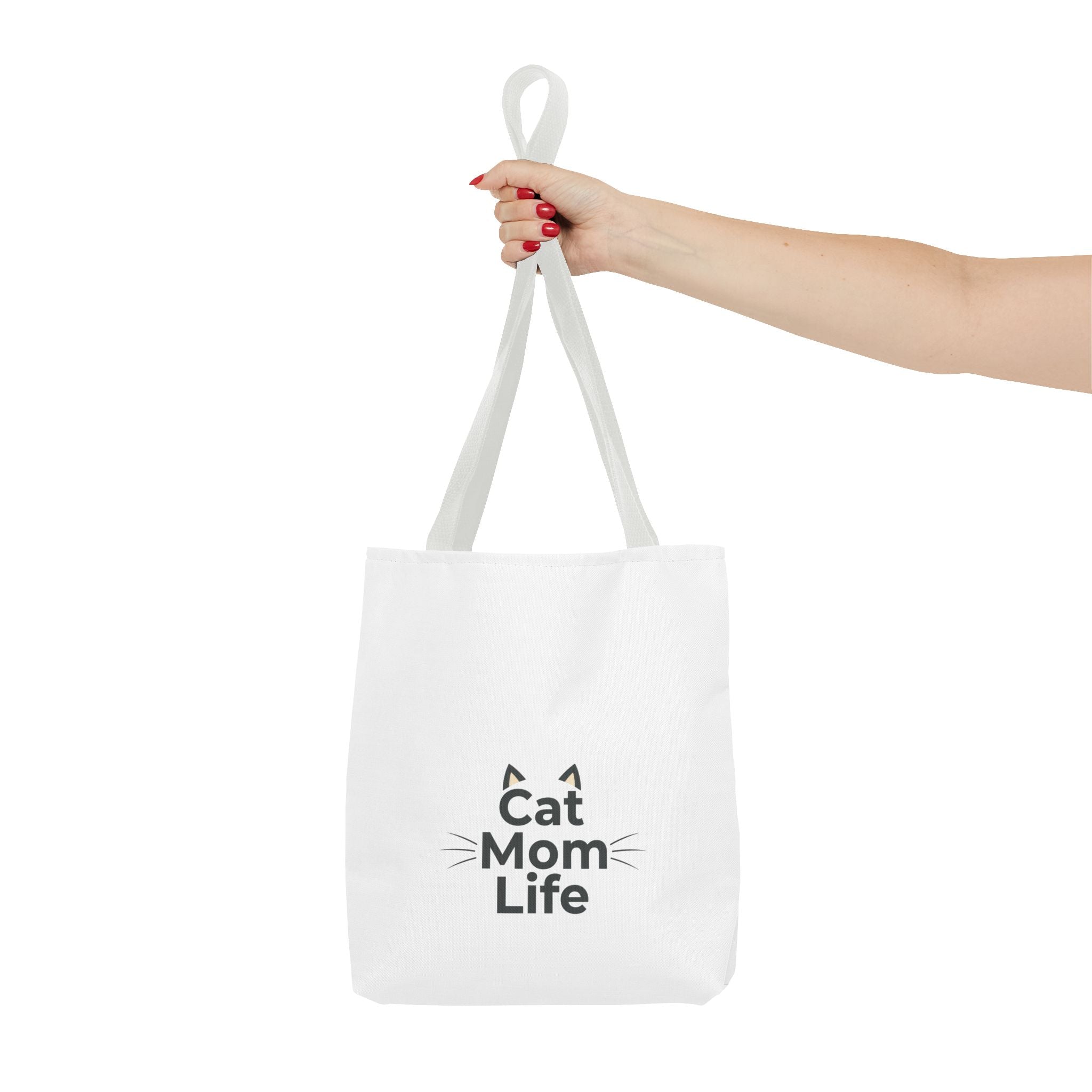 Cat Mon Life Tote Bag — Cute Cat Mom Tote for Everyday Use