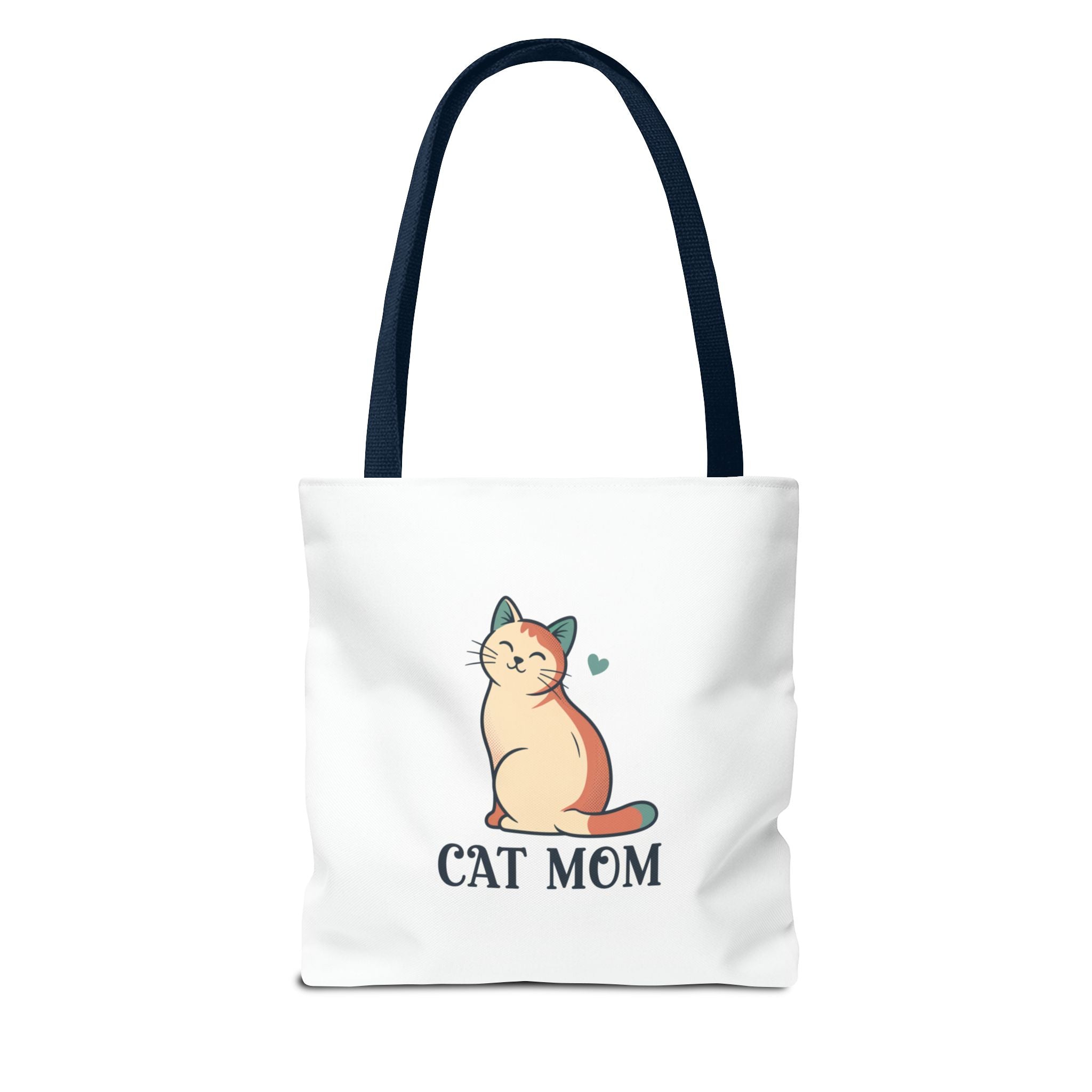Cat Mom Tote Bag — Cute Cat Mom Canvas Tote for Shopping & Gifts