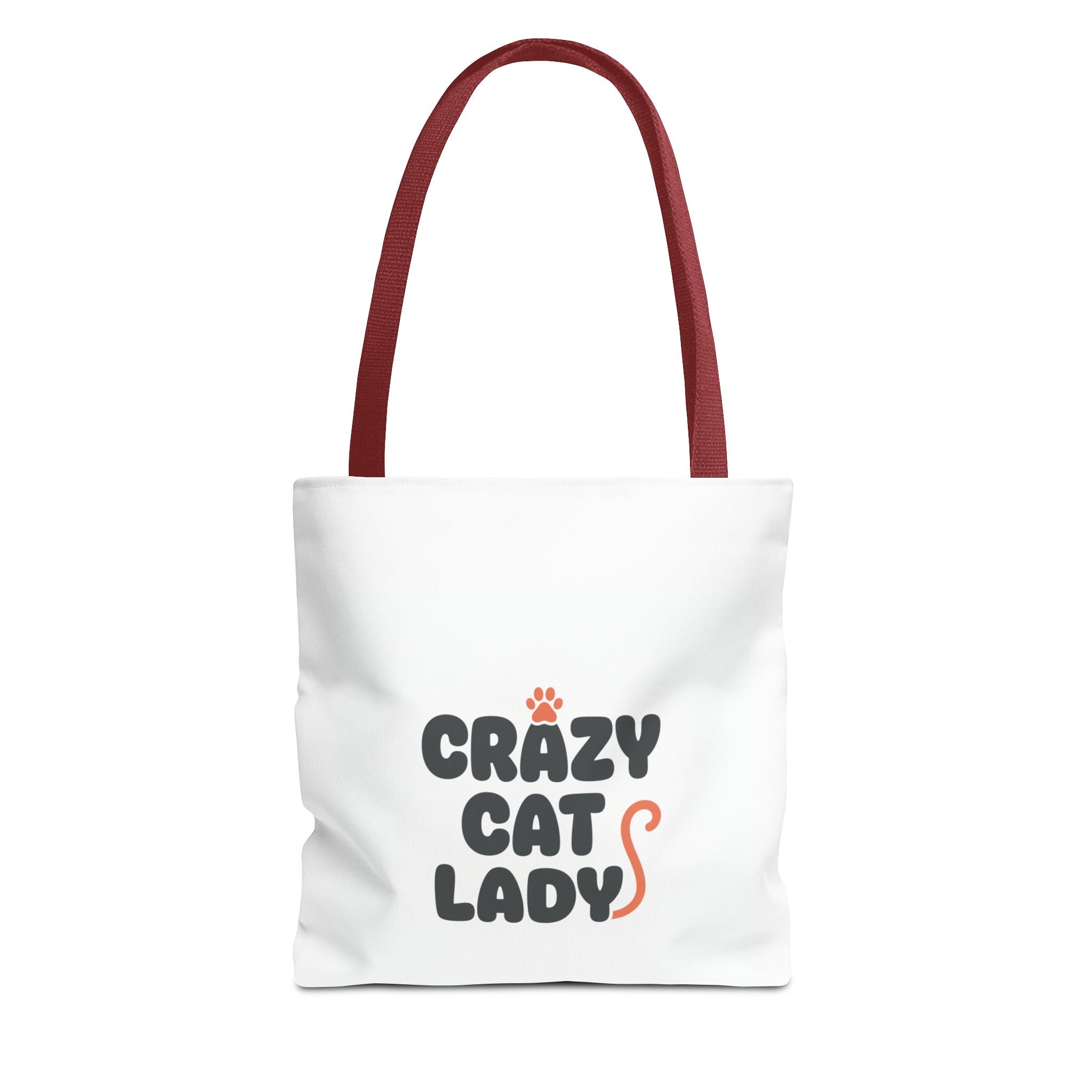 Cracy Cat Ladies Tote Bag — Cute All-Over-Print Cat Design
