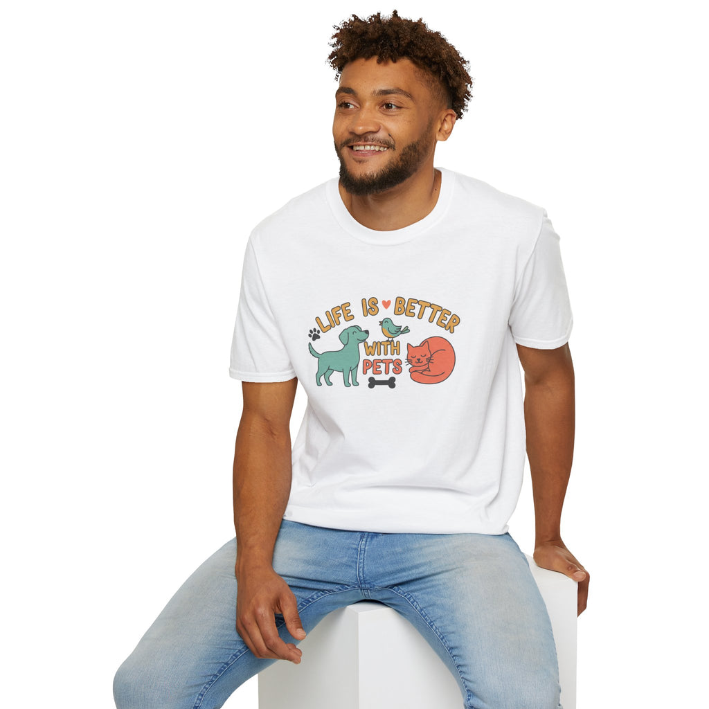 Life Is Better With Pets T-Shirt