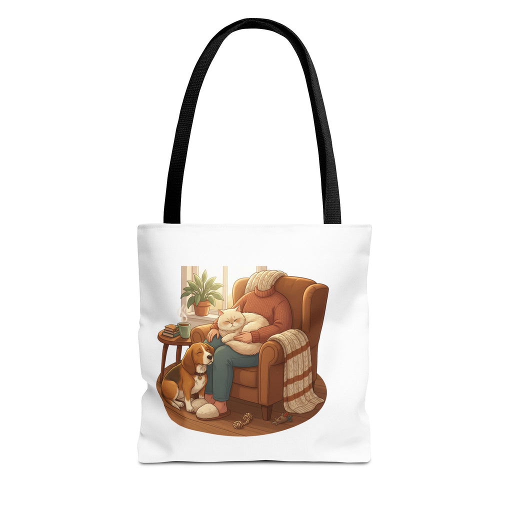 Dog Mom Tote Bag – Cute Dog Mom Canvas Carryall