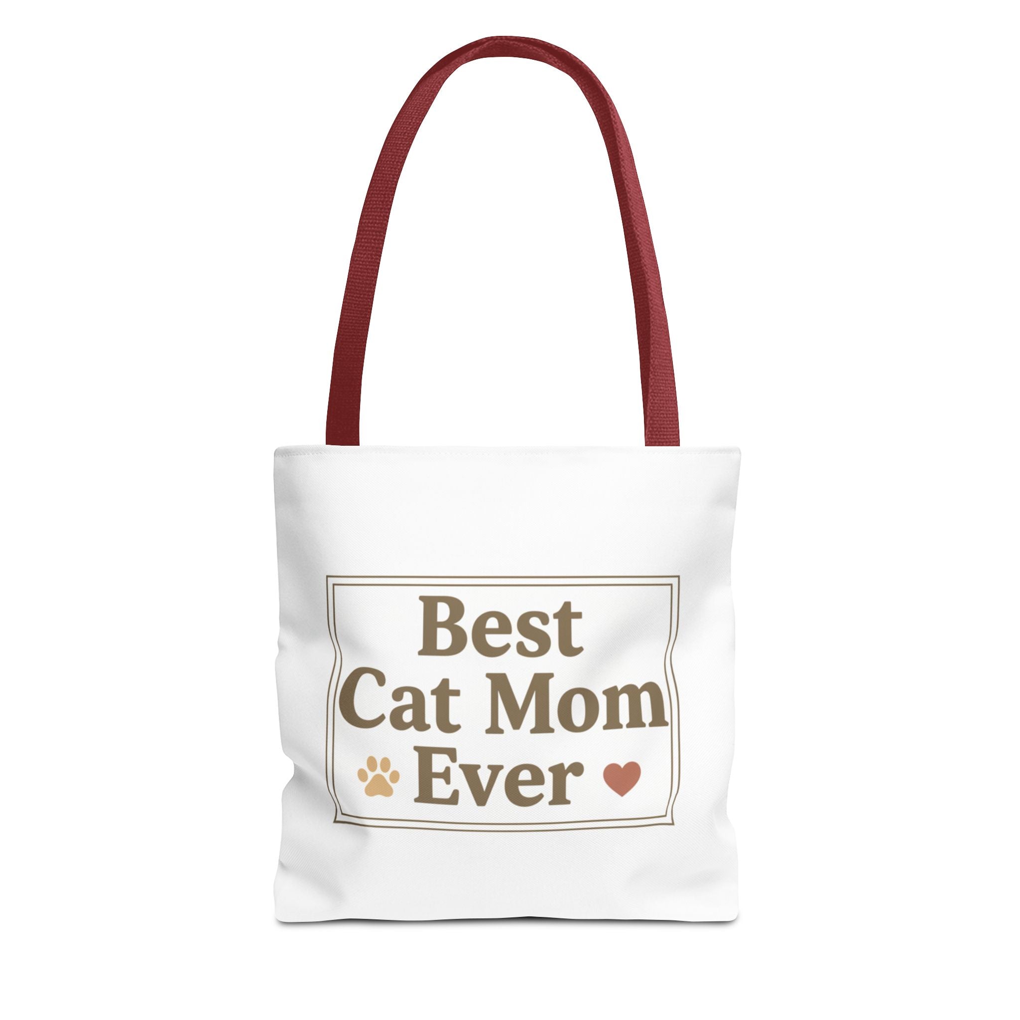Best Cat Mom Ever Tote Bag — Cute Cat Mom Gift
