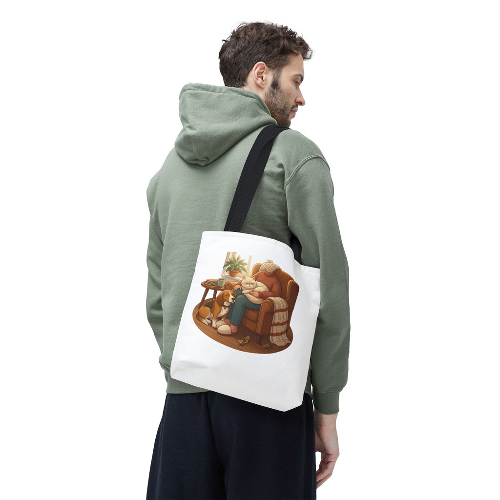 Dog Mom Tote Bag – Cute Dog Mom Canvas Carryall