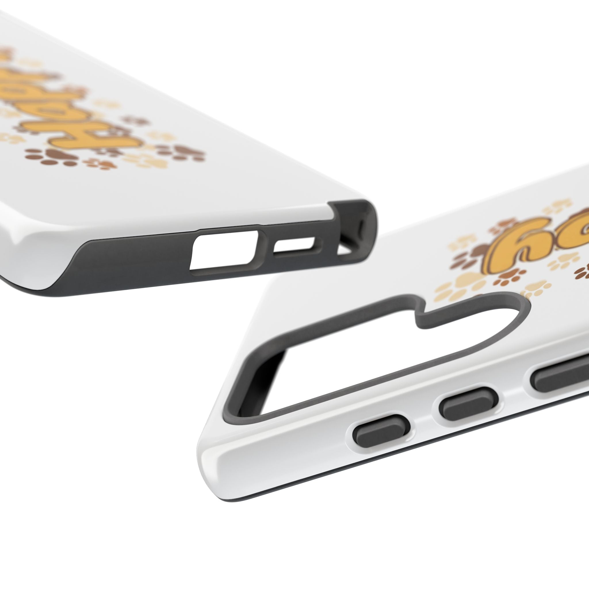 Happy Paw Phone Case — Cute Dog Paw Print iPhone Cover