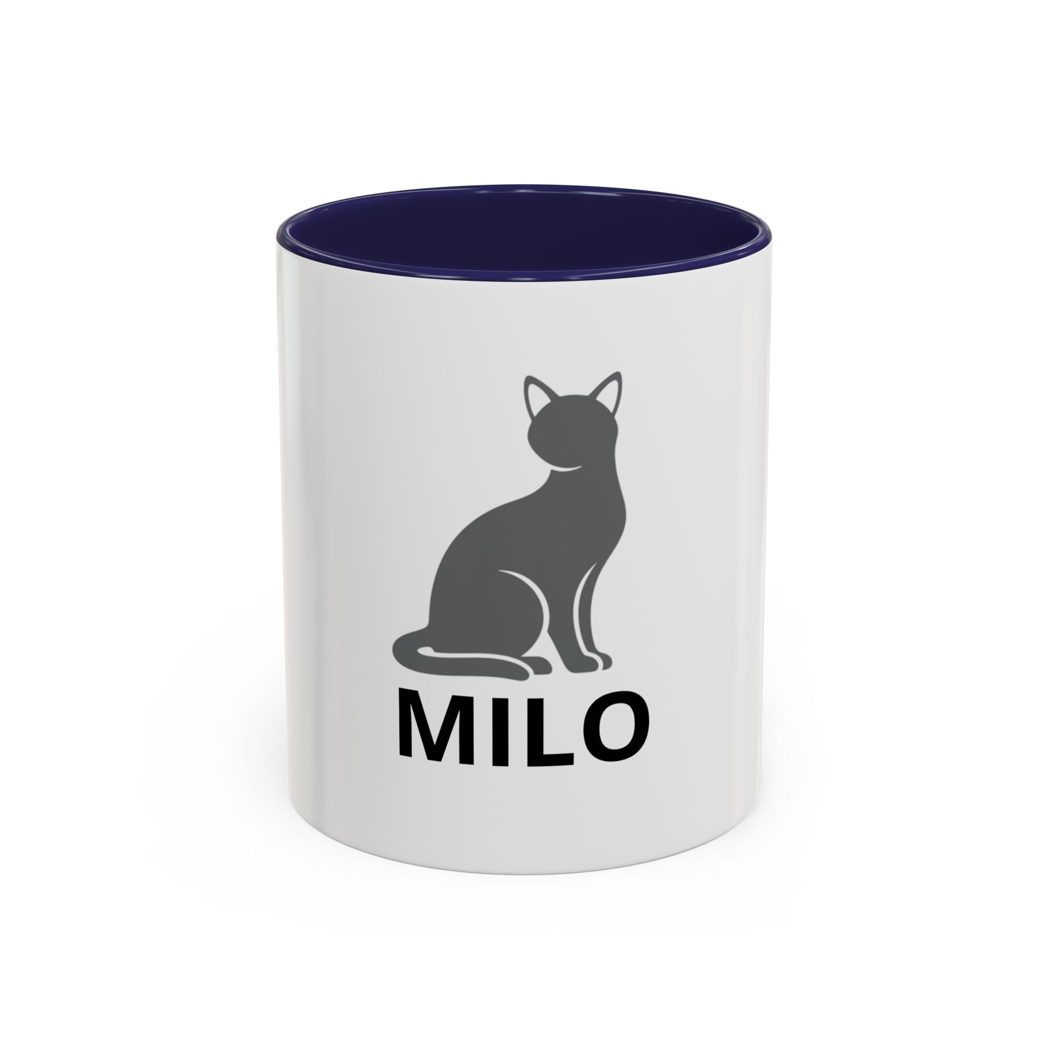 Copy of Personalized Bulldog Coffee Mug — Custom Name Accent Mug (11/15oz)