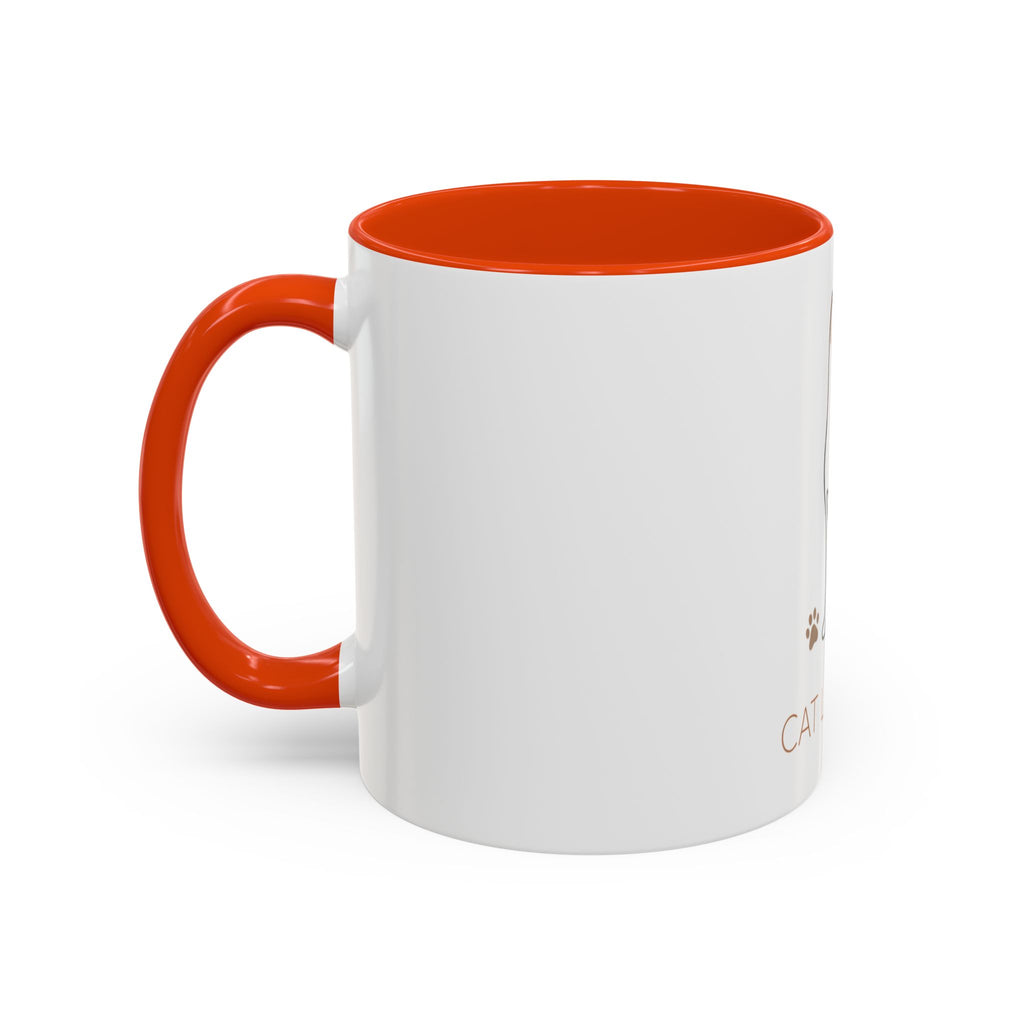 Cat Lover Mug — Minimal Line Art Coffee Cup (11oz & 15oz)