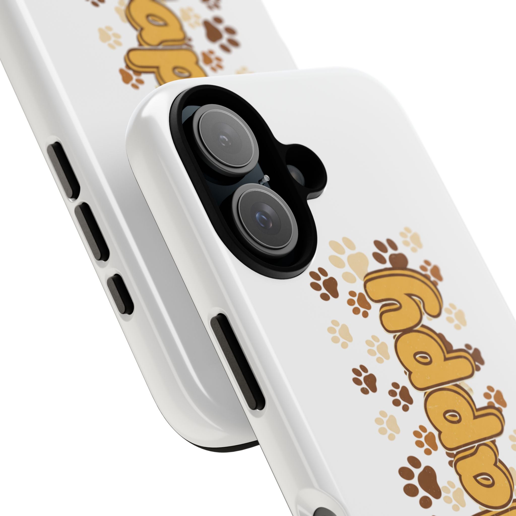 Happy Paw Phone Case — Cute Dog Paw Print iPhone Cover