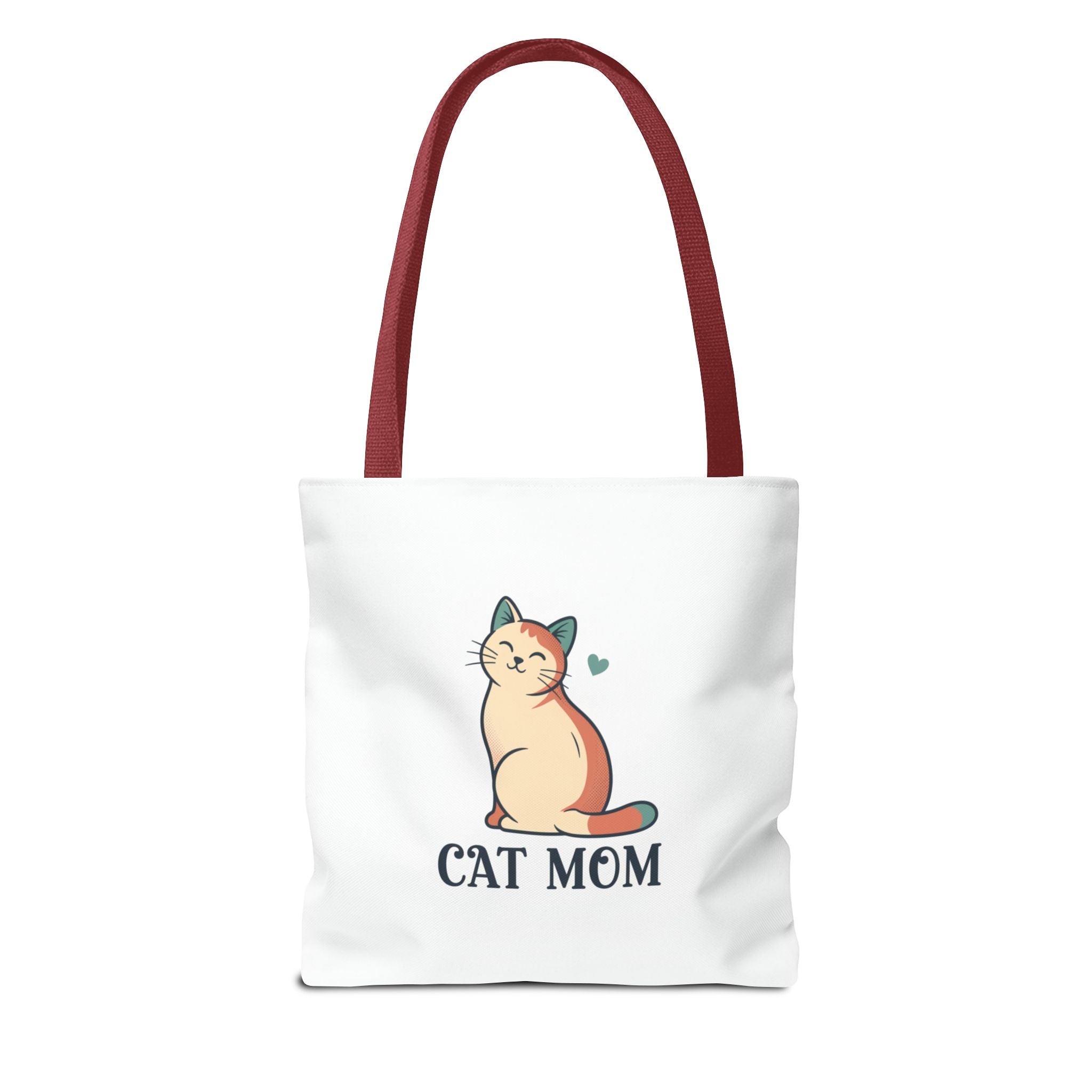 Cat Mom Tote Bag — Cute Cat Mom Canvas Tote for Shopping & Gifts
