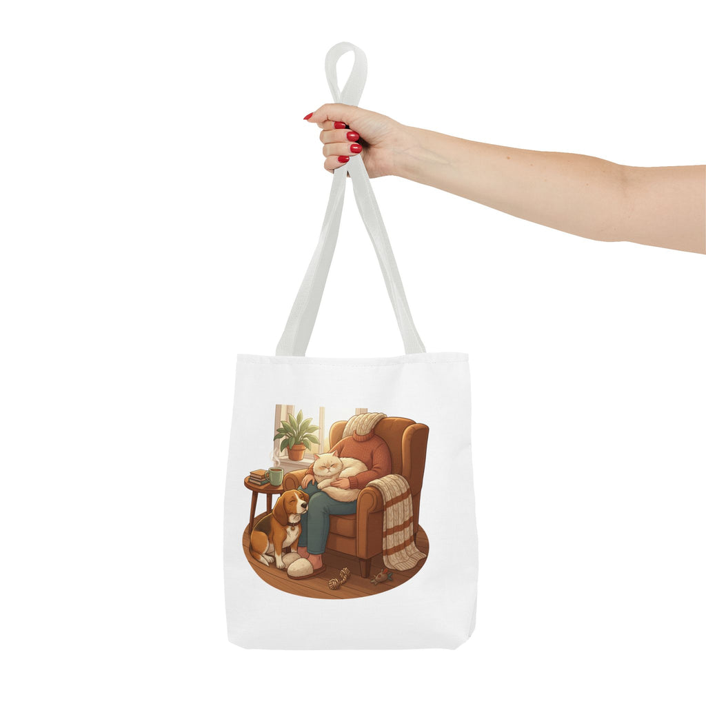 Dog Mom Tote Bag – Cute Dog Mom Canvas Carryall