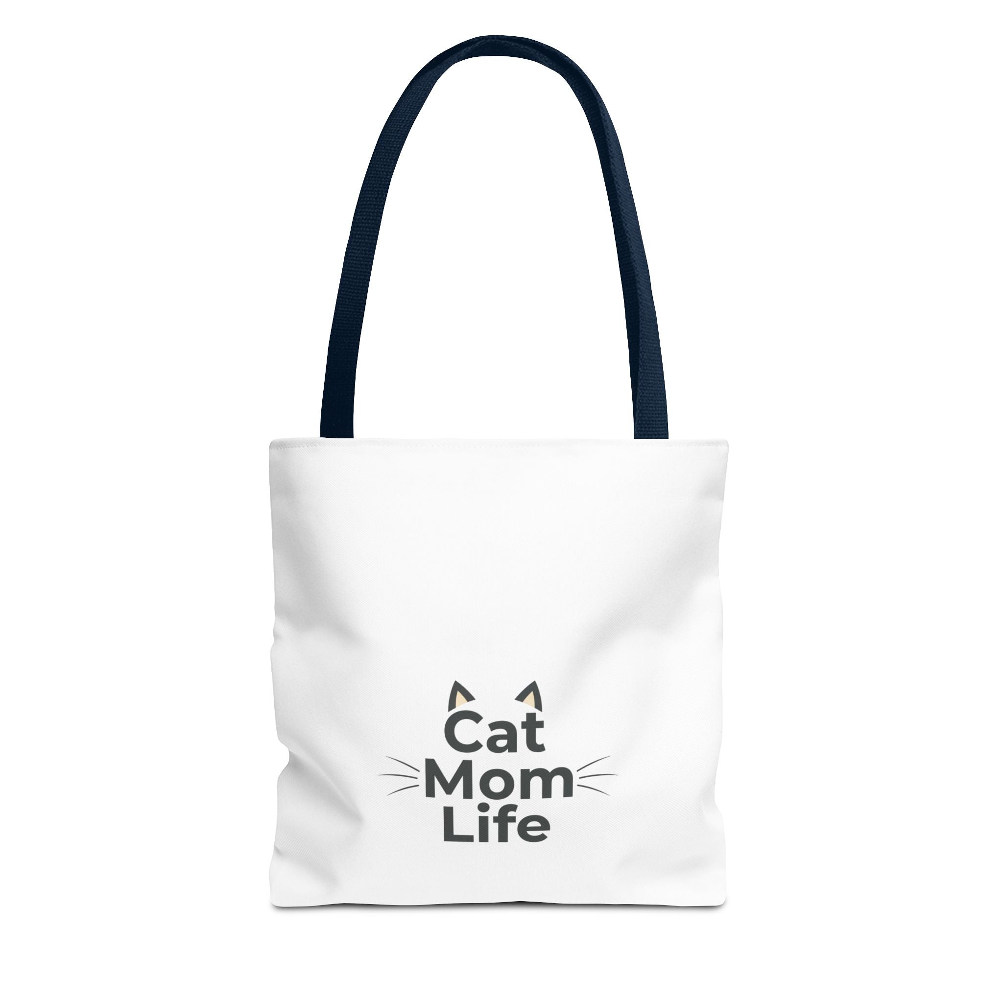 Cat Mon Life Tote Bag — Cute Cat Mom Tote for Everyday Use