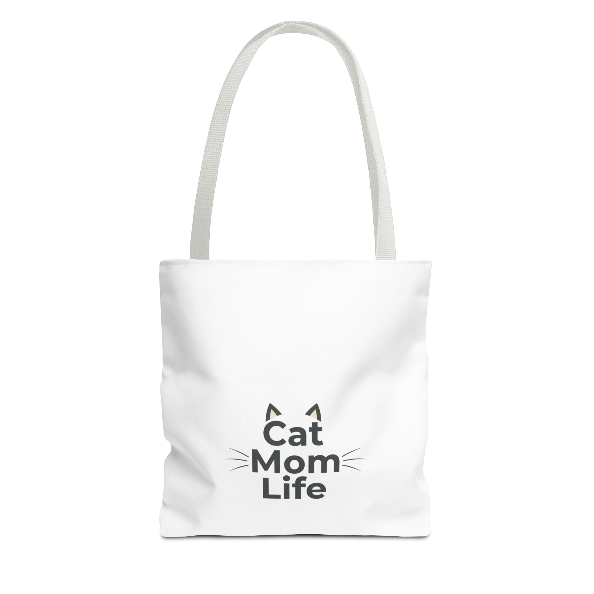 Cat Mon Life Tote Bag — Cute Cat Mom Tote for Everyday Use