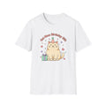 Birthday Cat T-Shirt — Cute Party Cat with 'Our Mom Birthday Gift' Design
