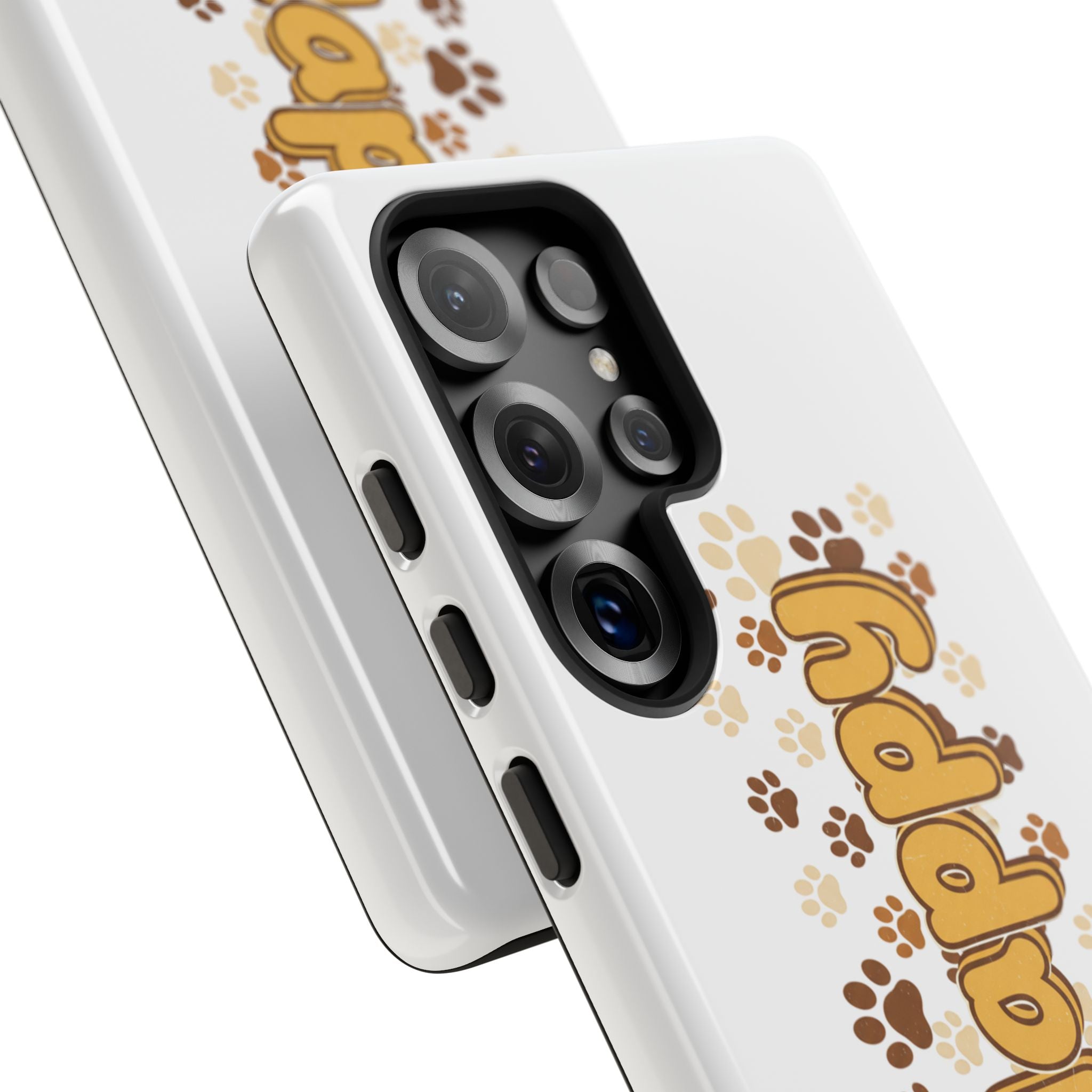 Happy Paw Phone Case — Cute Dog Paw Print iPhone Cover