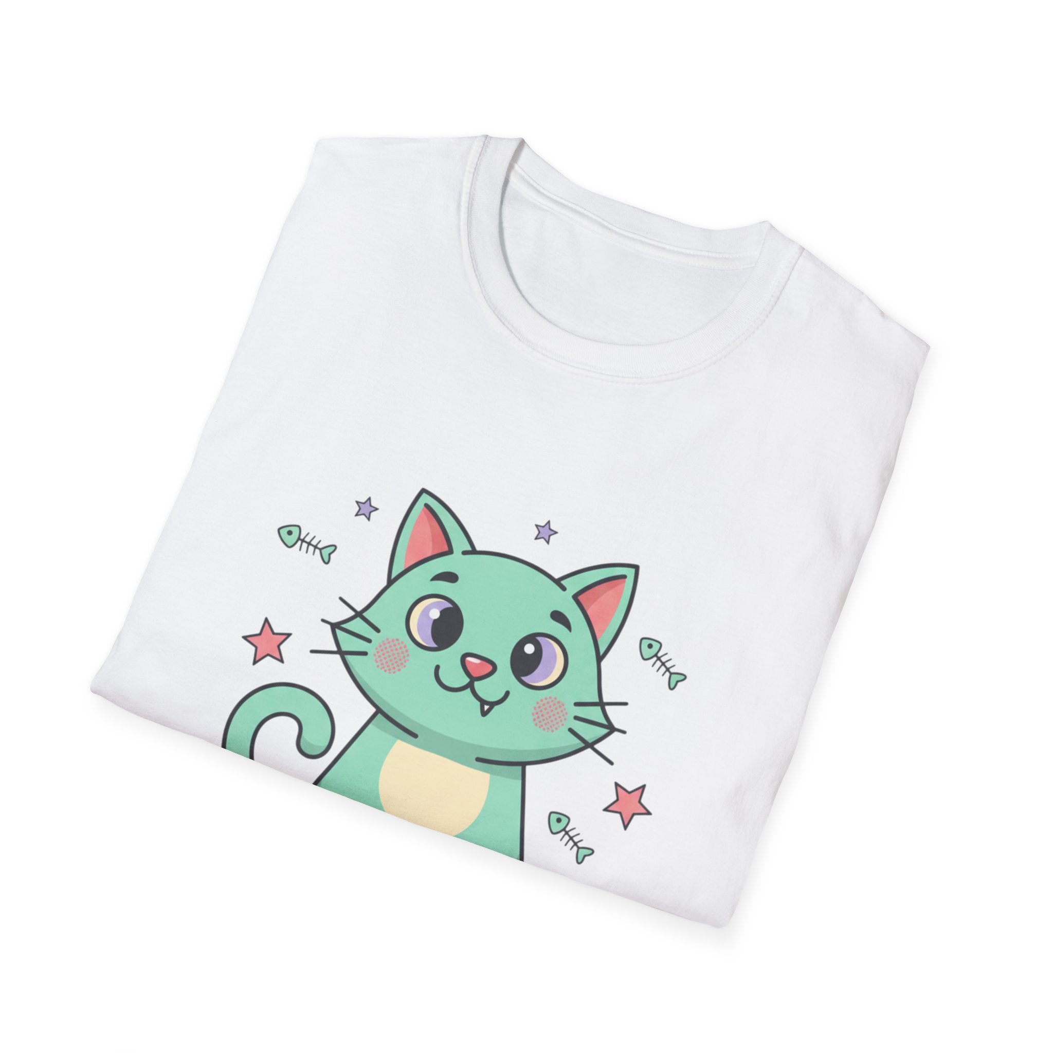 Crazy Cat Lady T-Shirt — Cute Pastel Kitten Graphic Tee for Cat Lovers
