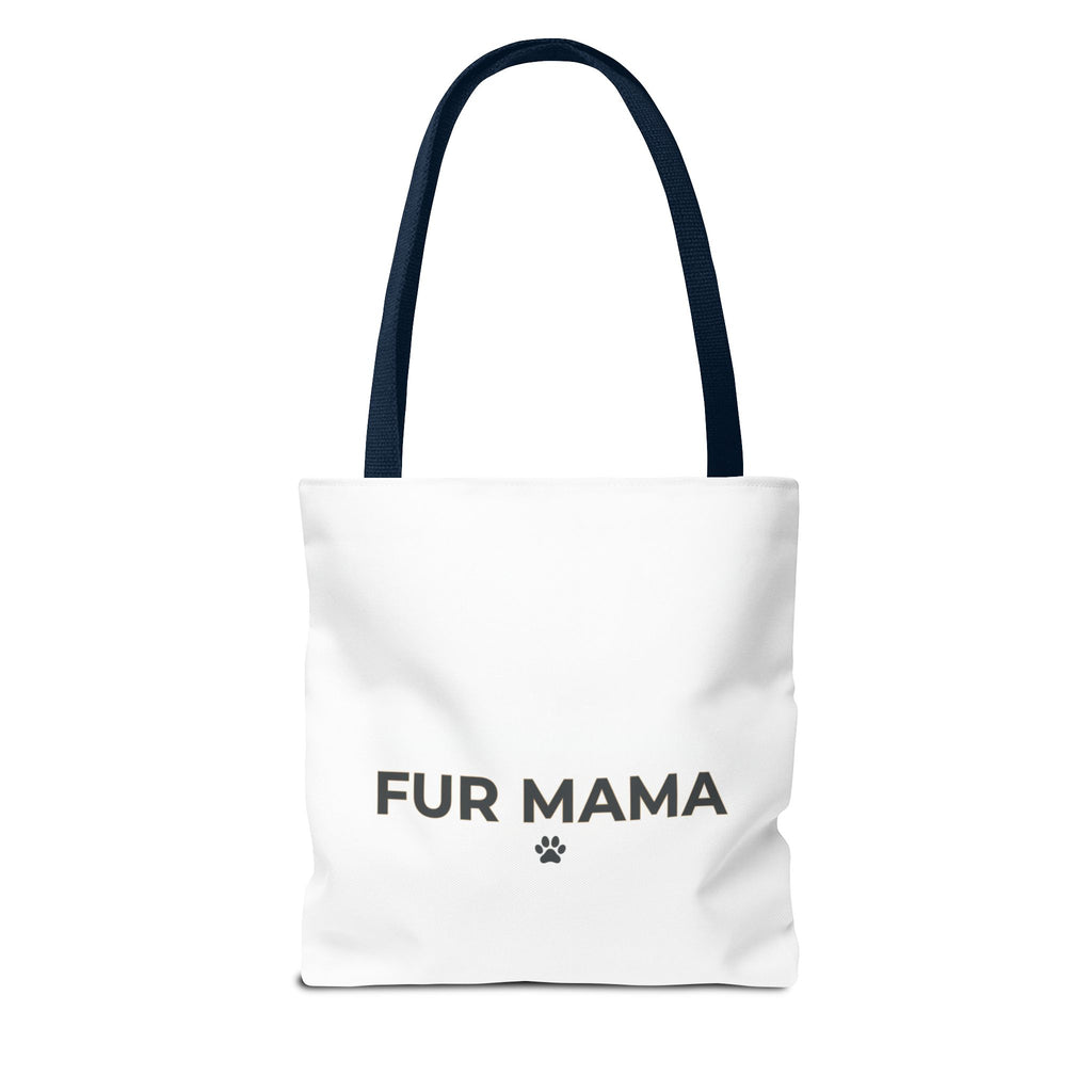 Fur Mama Tote Bag — Cute Pet Mom Canvas Carryall