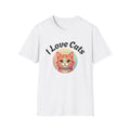 I Love Cat T-Shirt — Cute Retro Cat Graphic Tee for Cat Lovers