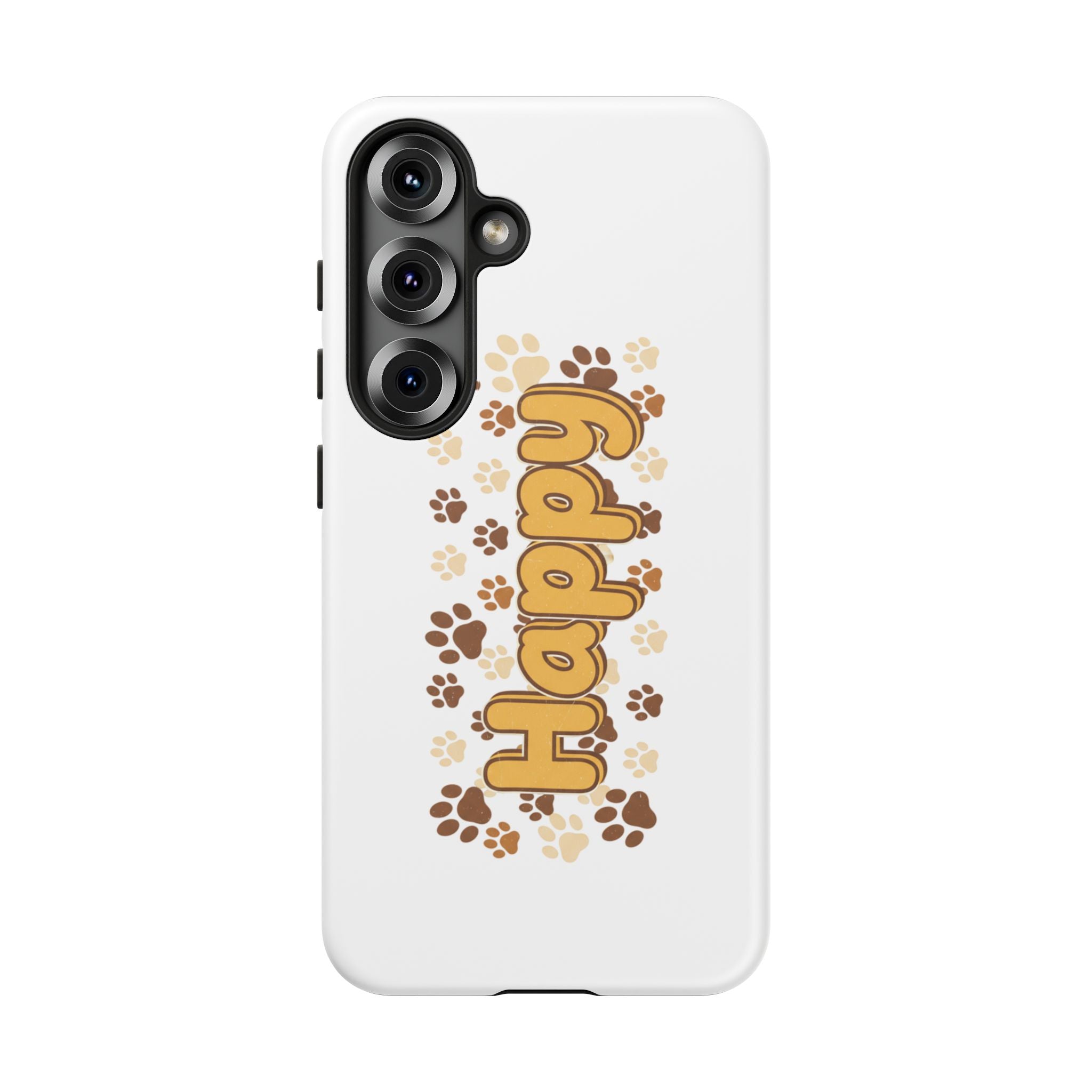 Happy Paw Phone Case — Cute Dog Paw Print iPhone Cover