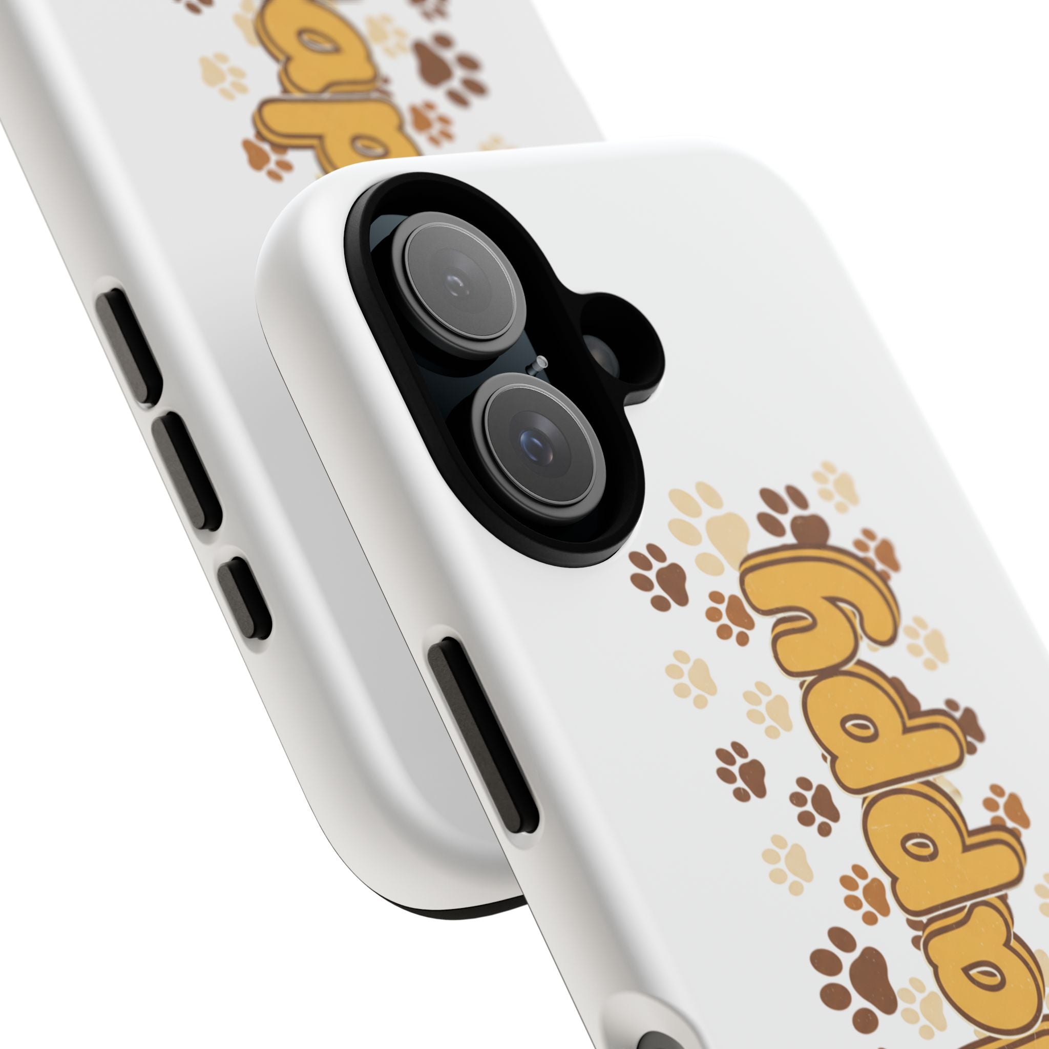 Happy Paw Phone Case — Cute Dog Paw Print iPhone Cover