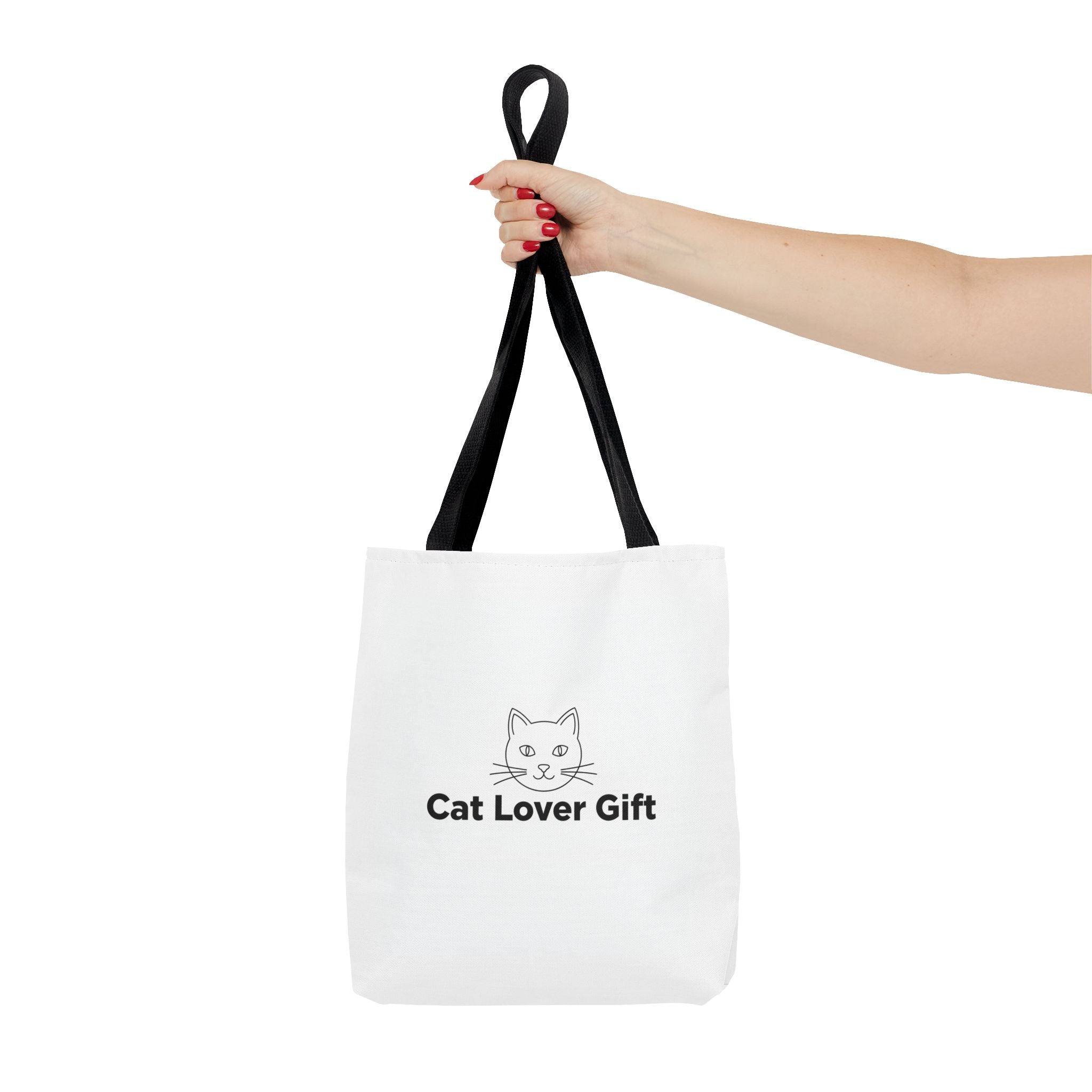 Cat Lover Gift Tote Bag — Cute Cat Design Canvas Tote
