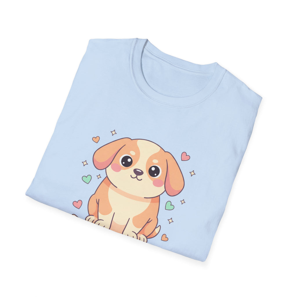 Dog Mom T-Shirt — Cute Cartoon Puppy Graphic Tee for Dog Lovers