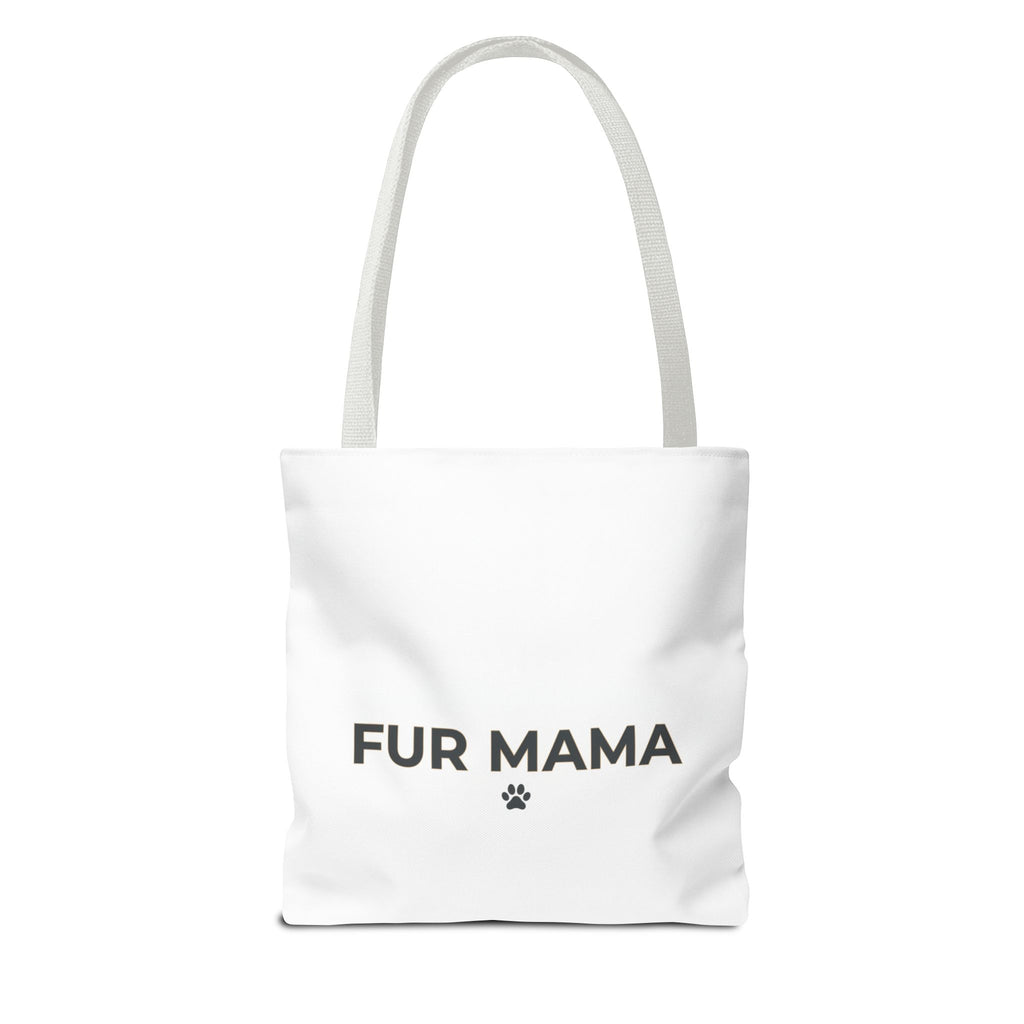 Fur Mama Tote Bag — Cute Pet Mom Canvas Carryall