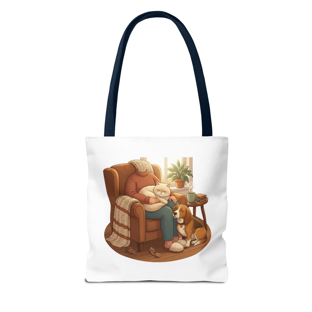 Dog Mom Tote Bag – Cute Dog Mom Canvas Carryall