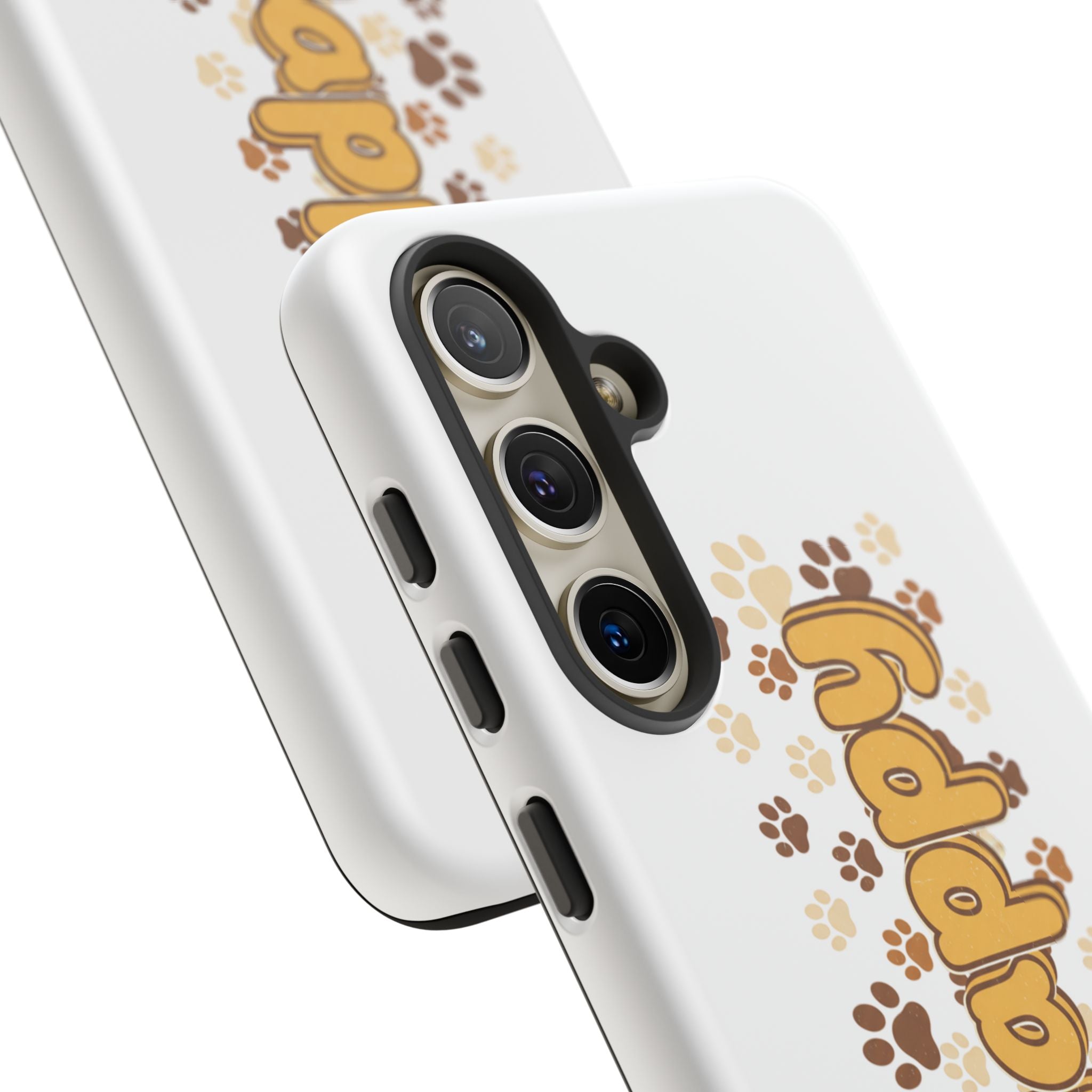 Happy Paw Phone Case — Cute Dog Paw Print iPhone Cover