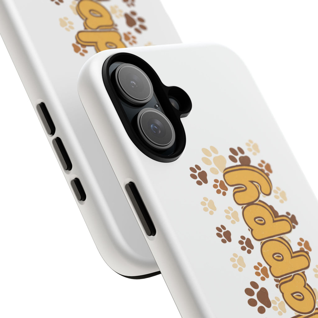 Happy Paw Phone Case — Cute Dog Paw Print iPhone Cover