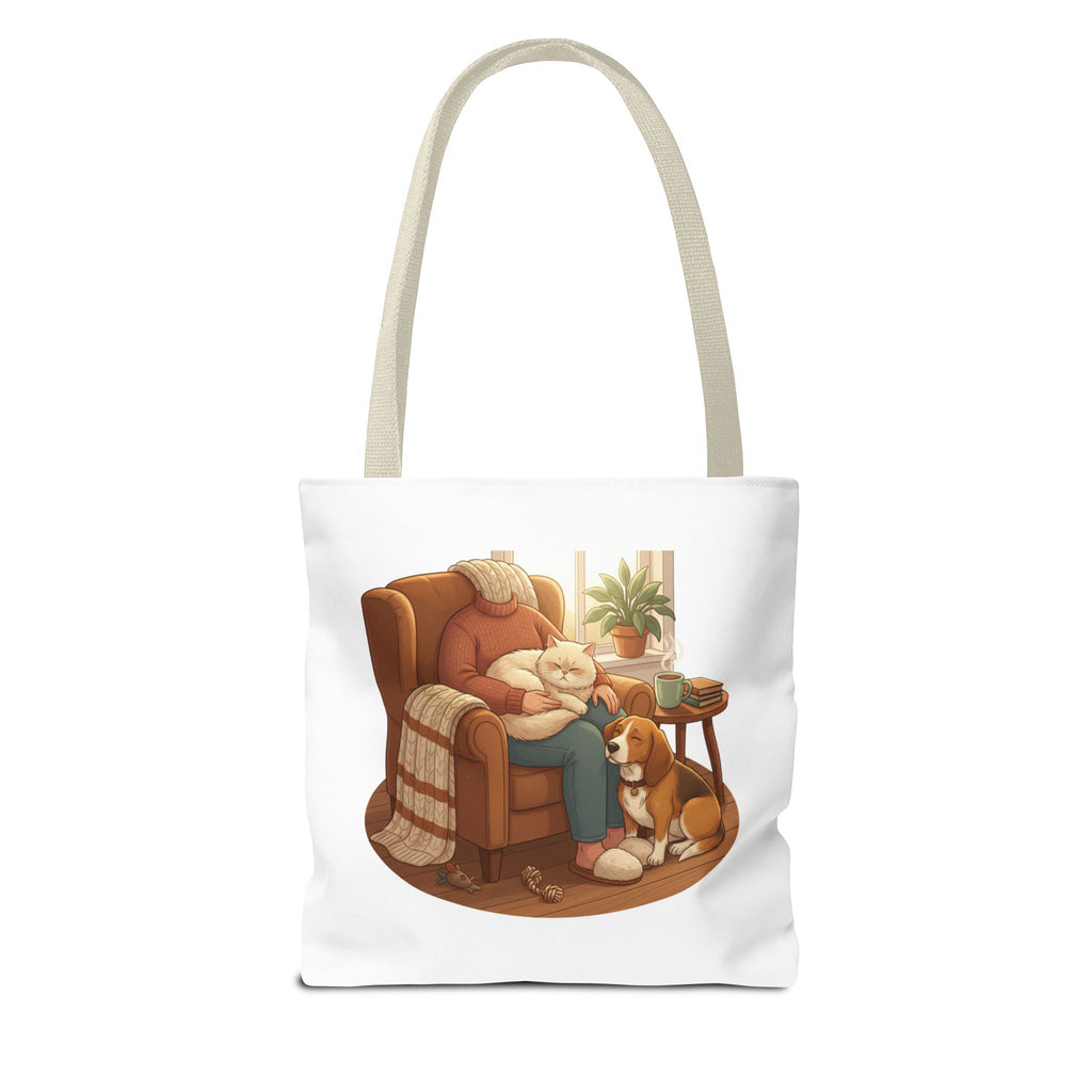 Dog Mom Tote Bag – Cute Dog Mom Canvas Carryall