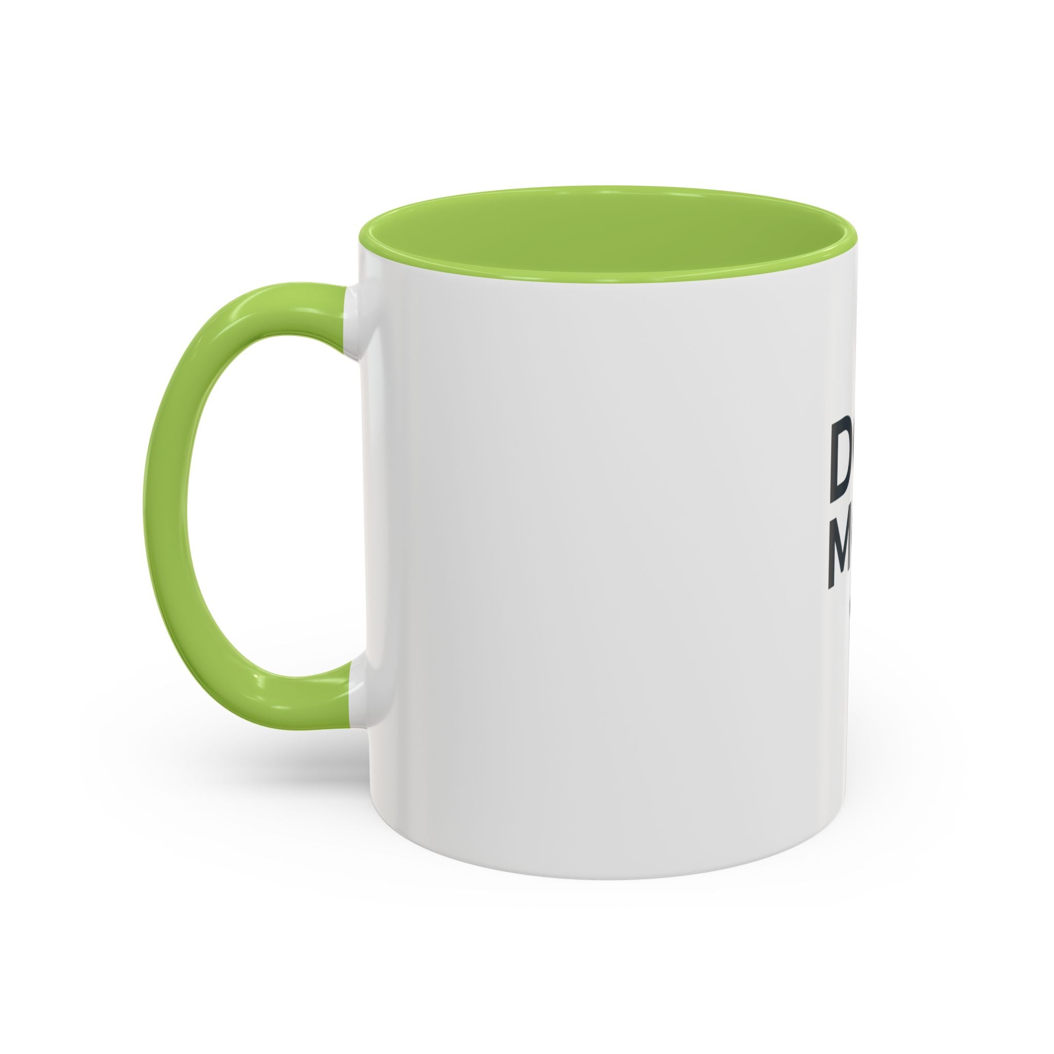 Dog Mom Accent Coffee Mug — Paw Print Gift for Pet Lovers (11/15 oz)