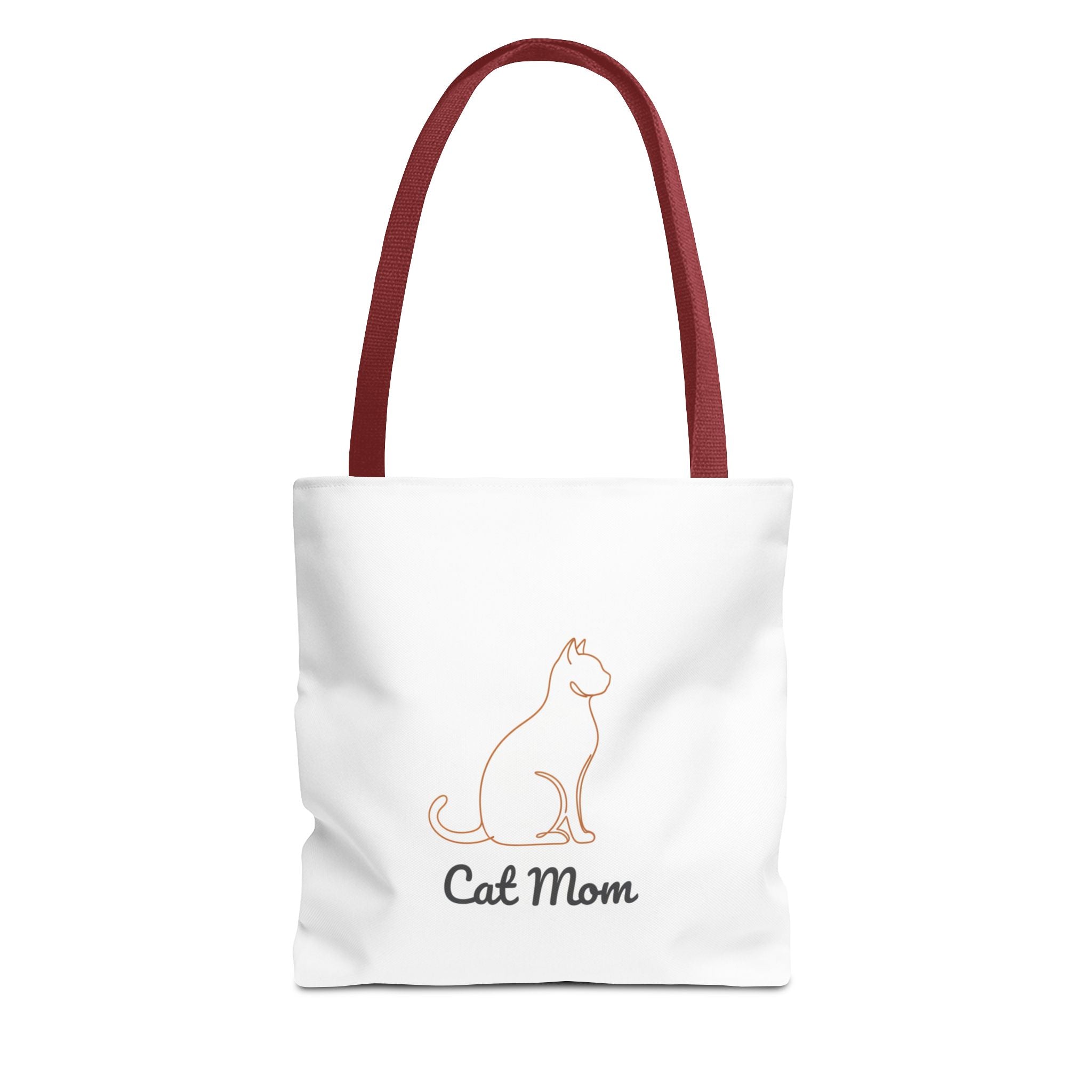 Cat Mom Tote Bag – Cute Cat Mom Canvas Carryall