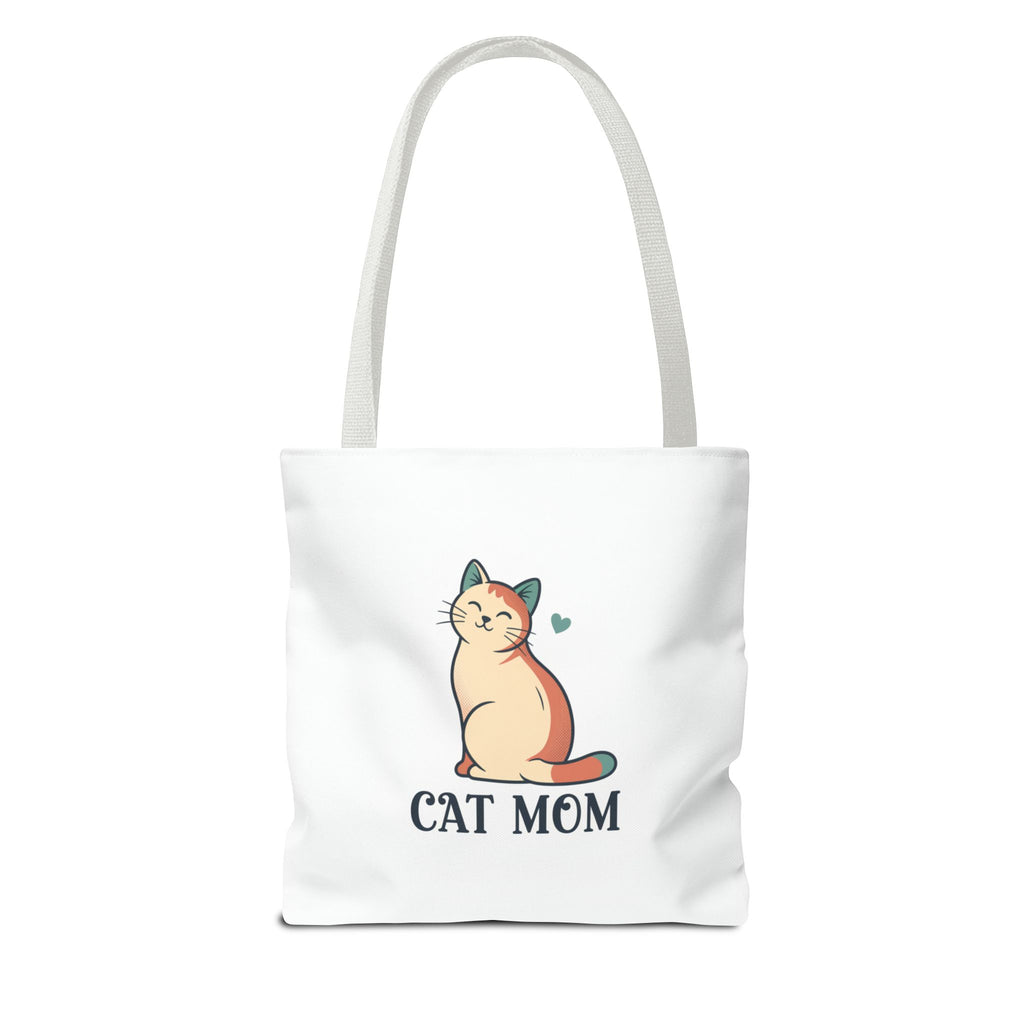 Cat Mom Tote Bag — Cute Cat Mom Canvas Tote for Shopping & Gifts