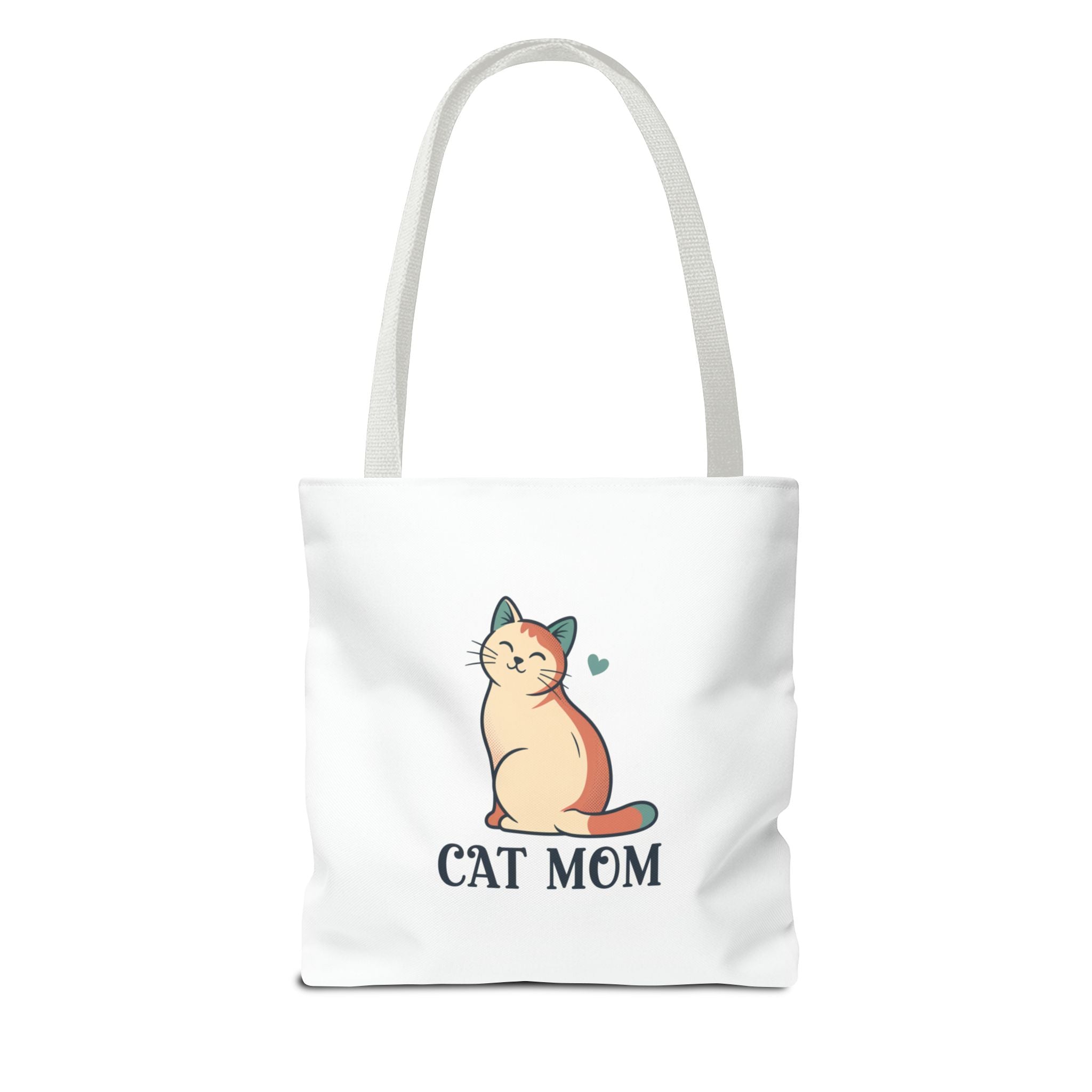 Cat Mom Tote Bag — Cute Cat Mom Canvas Tote for Shopping & Gifts