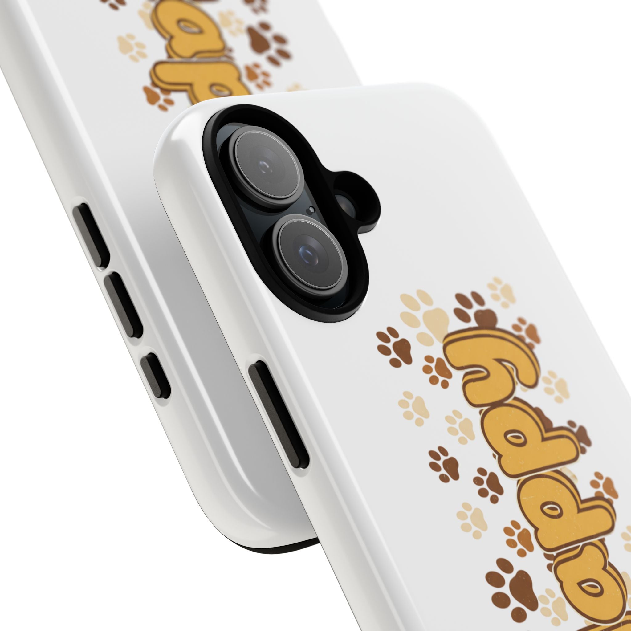 Happy Paw Phone Case — Cute Dog Paw Print iPhone Cover