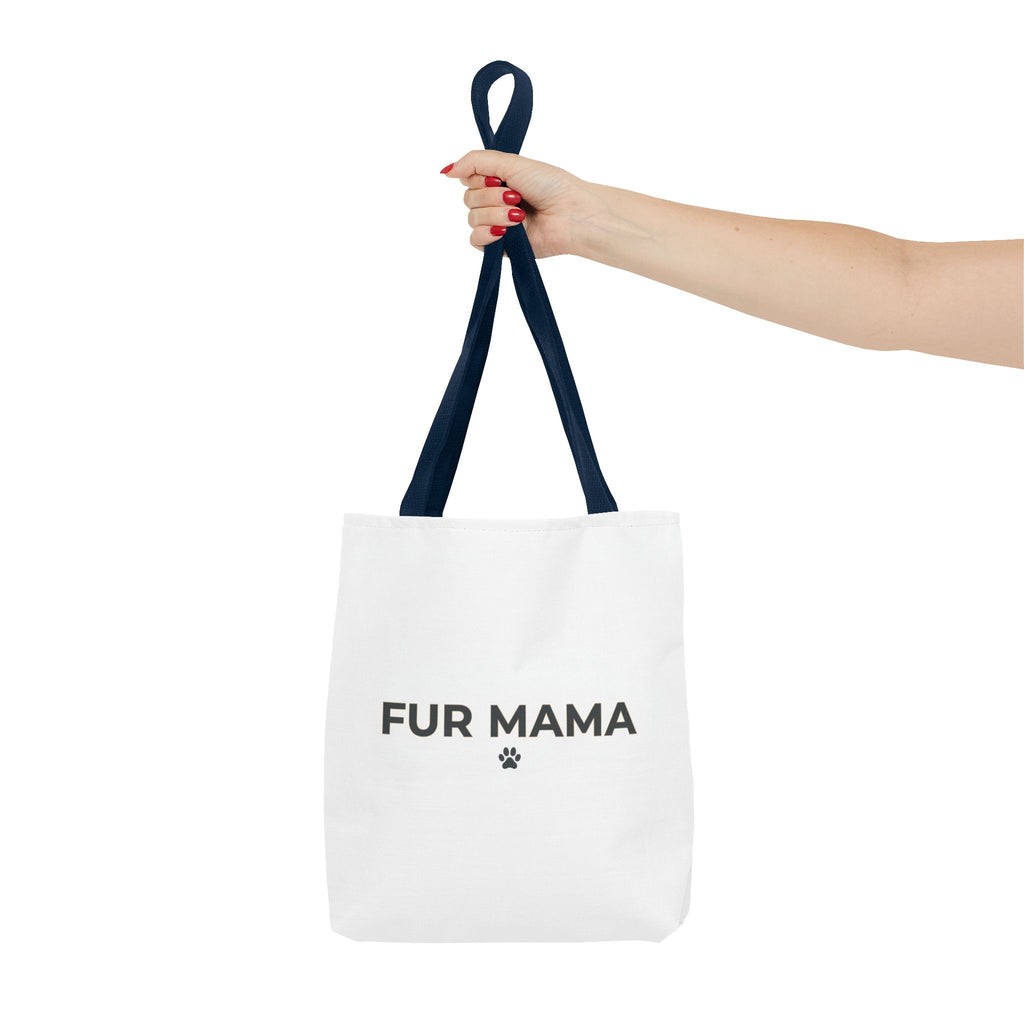Fur Mama Tote Bag — Cute Pet Mom Canvas Carryall