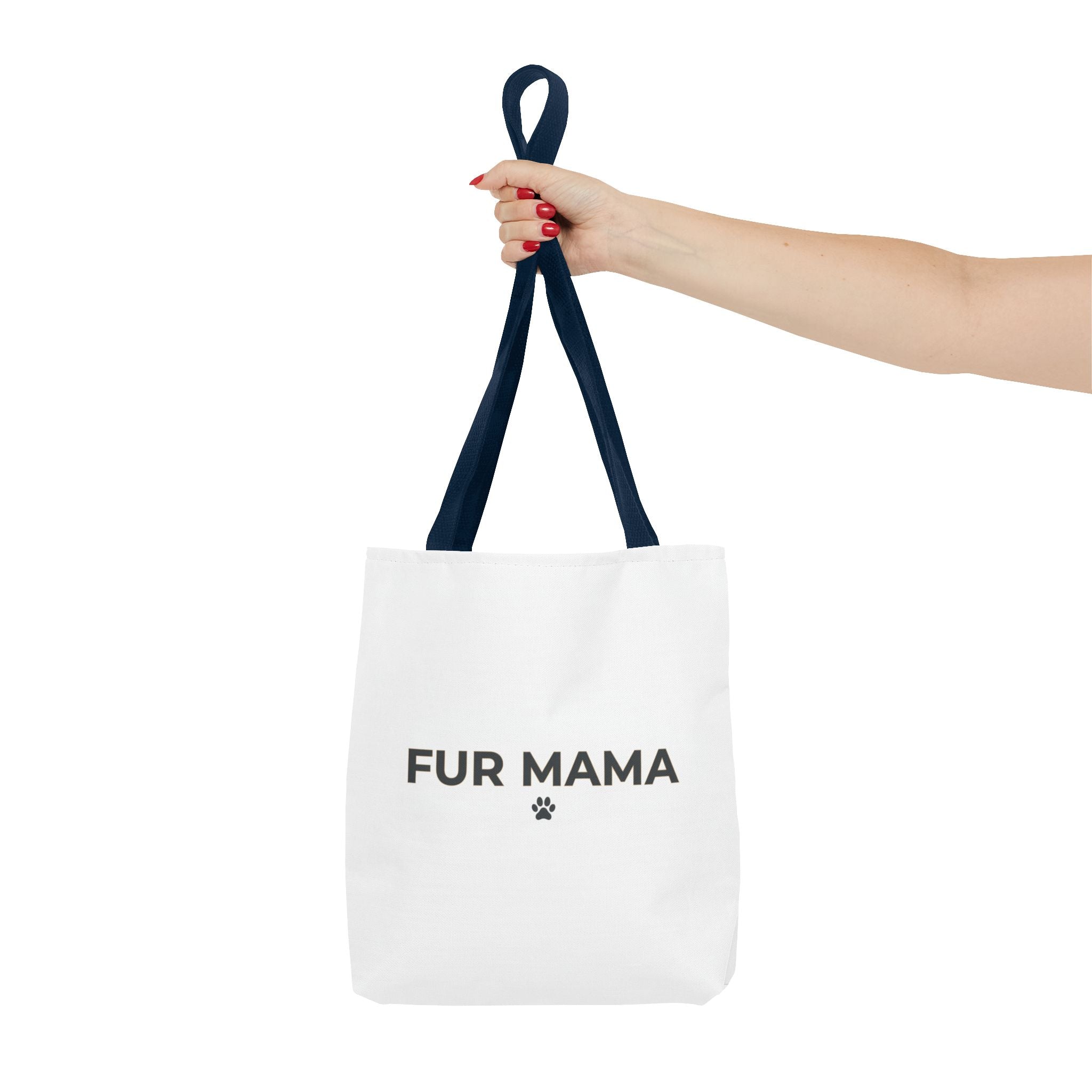 Fur Mama Tote Bag — Cute Pet Mom Canvas Carryall