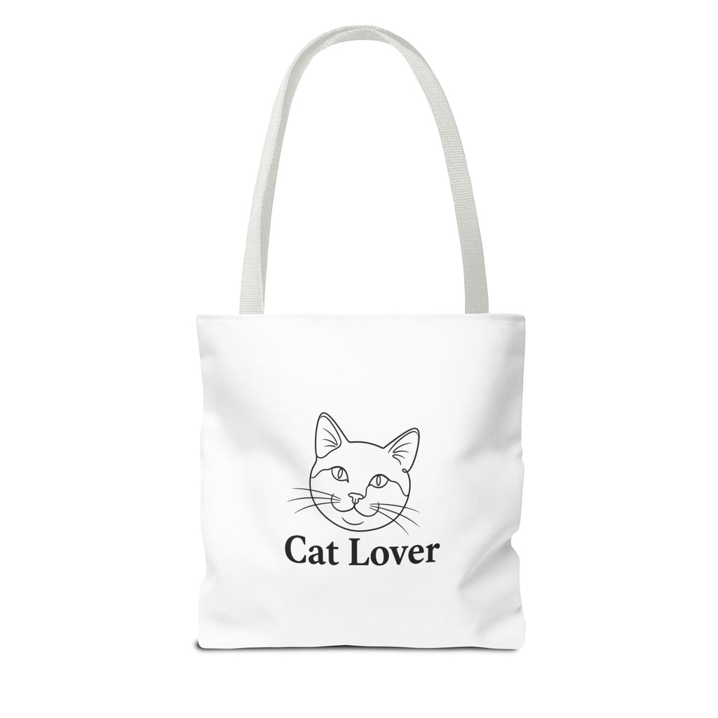 Cat Lover  Tote Bag — Cute Cat Design Canvas Tote
