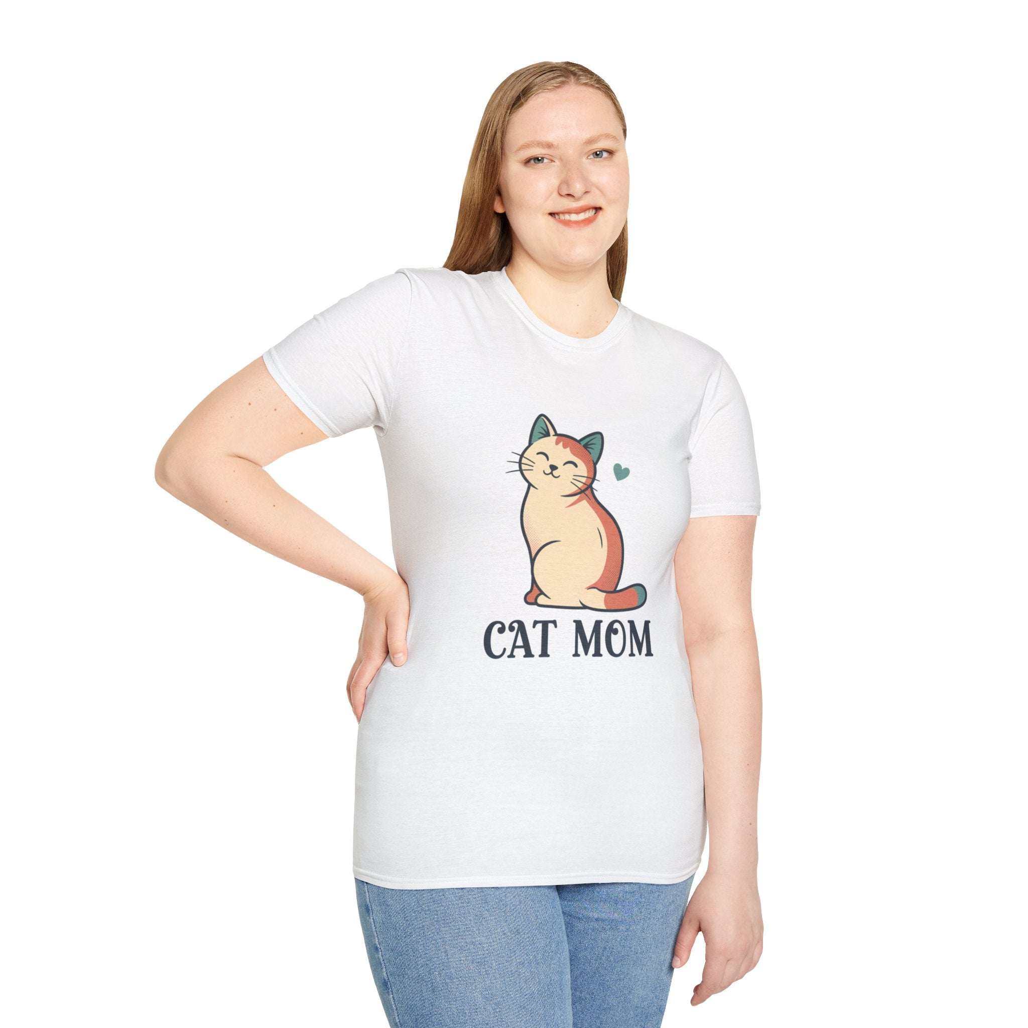 Cat Mom T-Shirt — Cute Cat Lover Gift