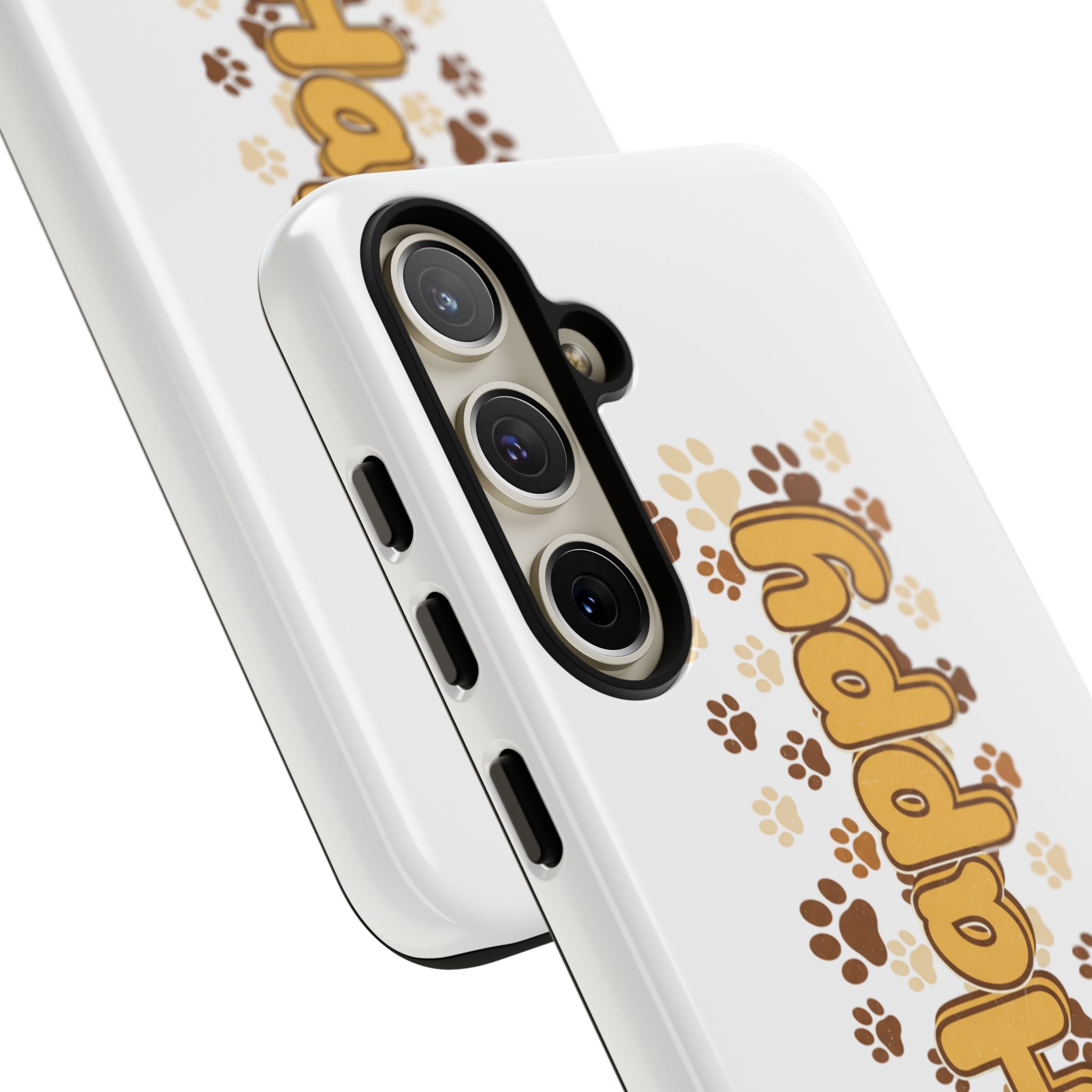 Happy Paw Phone Case — Cute Dog Paw Print iPhone Cover