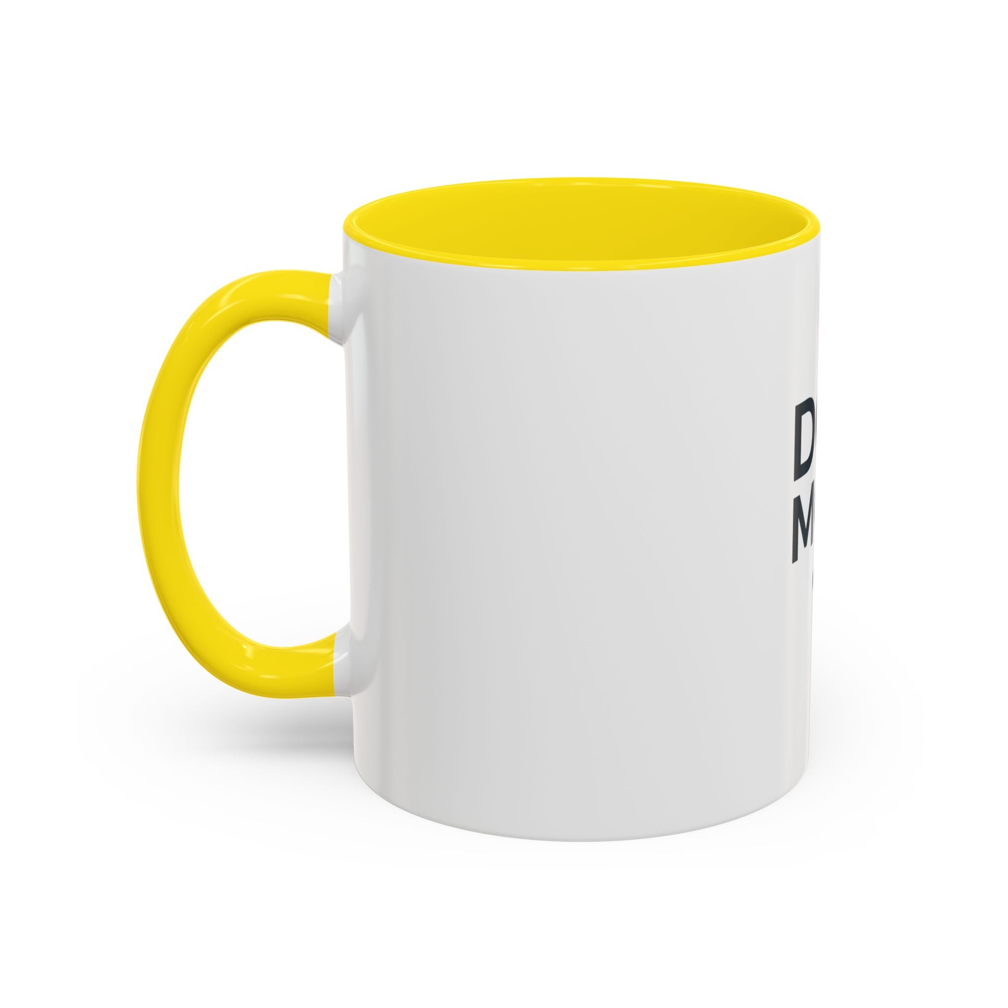 Dog Mom Accent Coffee Mug — Paw Print Gift for Pet Lovers (11/15 oz)