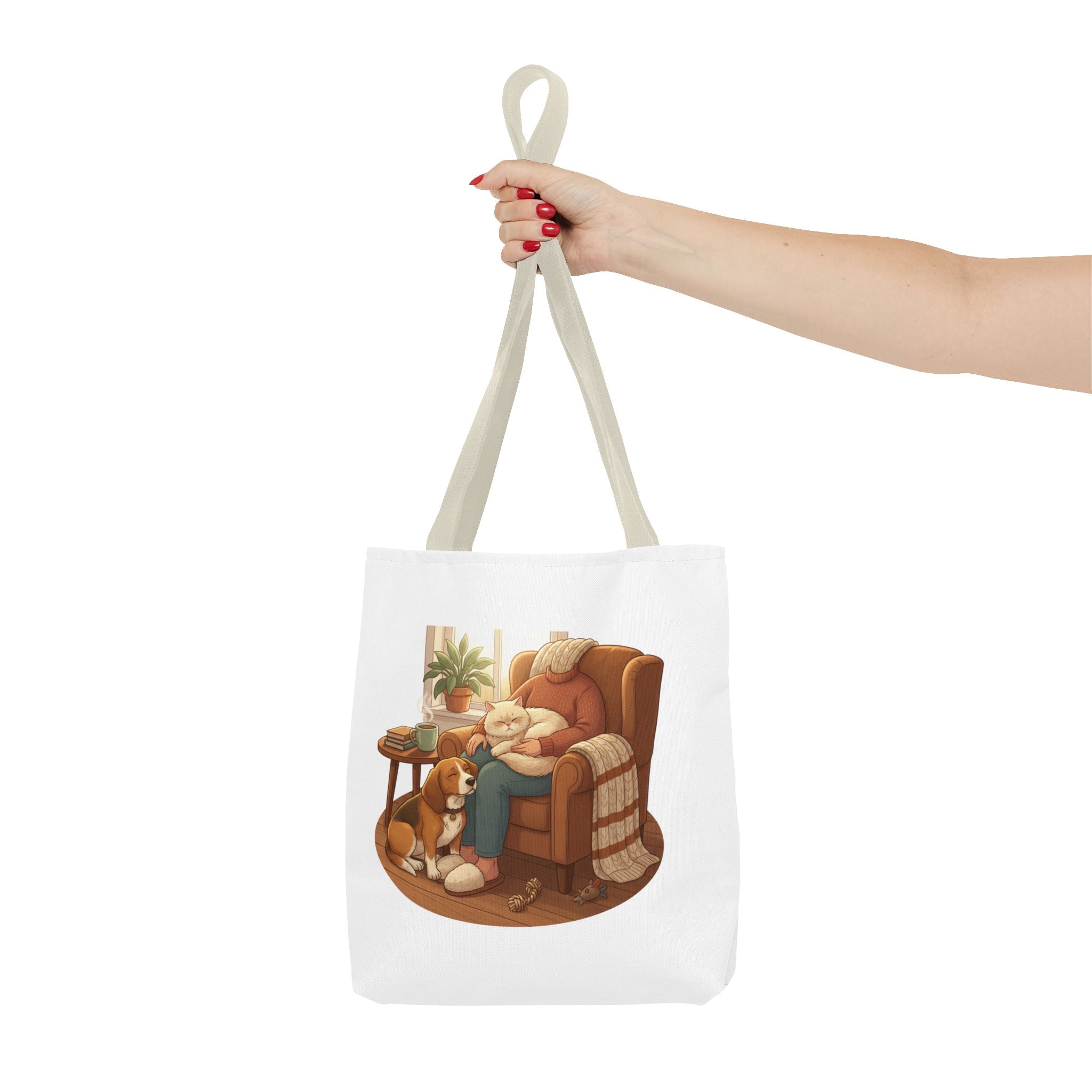 Dog Mom Tote Bag – Cute Dog Mom Canvas Carryall
