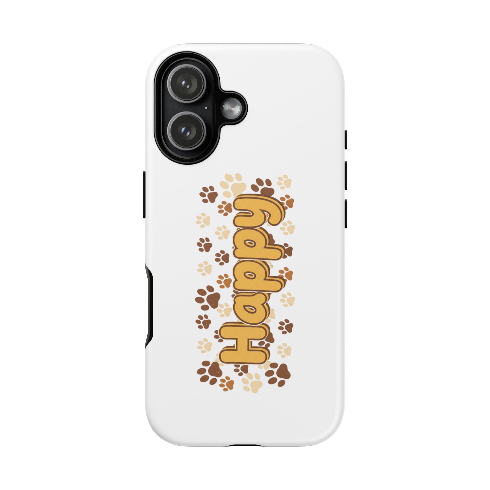 Happy Paw Phone Case — Cute Dog Paw Print iPhone Cover