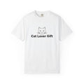 Cat Lover Gift T-Shirt — Cute Minimal Cat Face Tee for Cat Owners