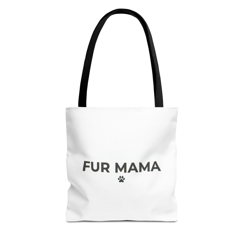 Fur Mama Tote Bag — Cute Pet Mom Canvas Carryall