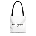 Fur Mama Tote Bag — Cute Pet Mom Canvas Carryall