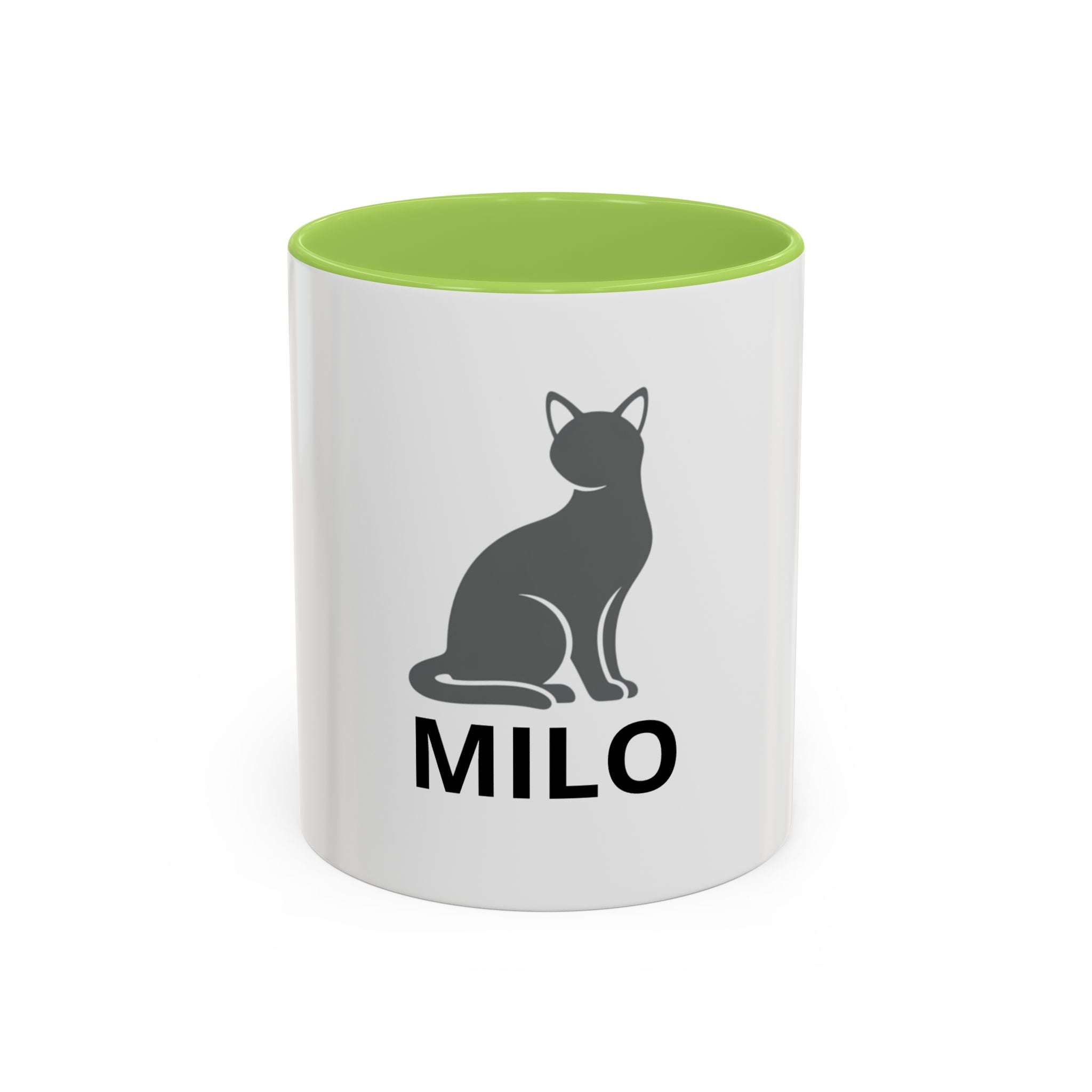 Copy of Personalized Bulldog Coffee Mug — Custom Name Accent Mug (11/15oz)