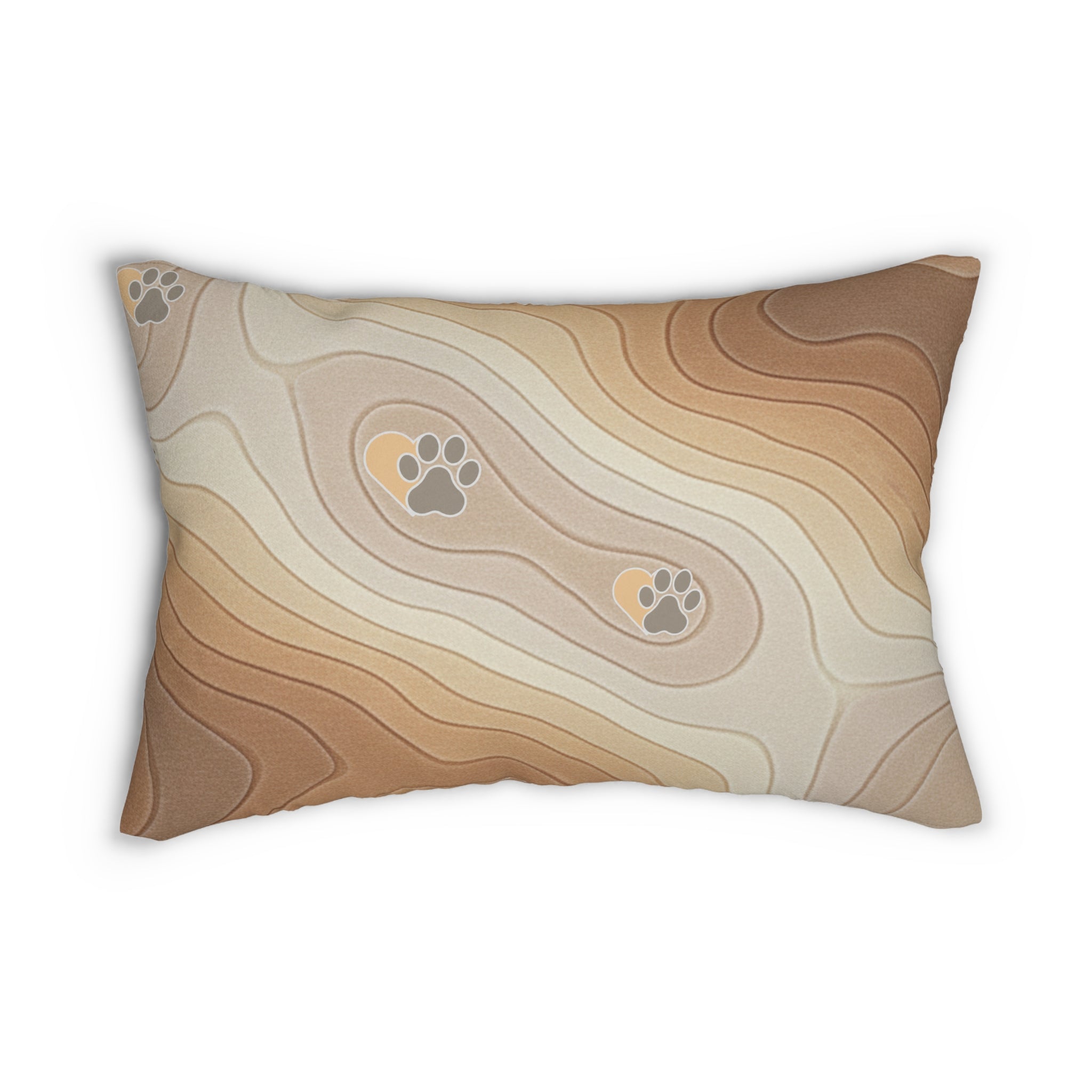 Lumbar Pillow — Decorative Spun Polyester Support Pillow