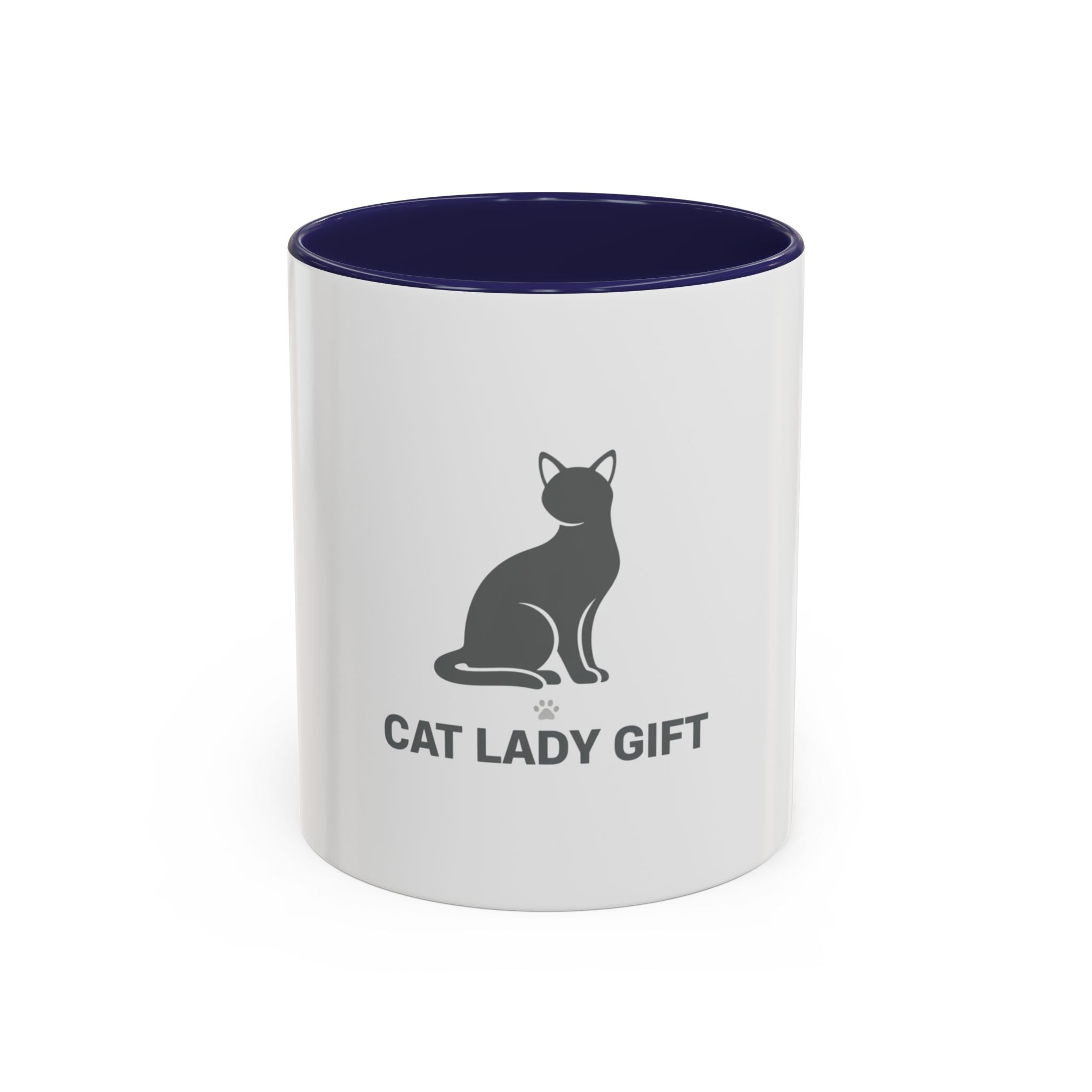 Cat Lady Gift Coffee Mug — Accent 11/15oz